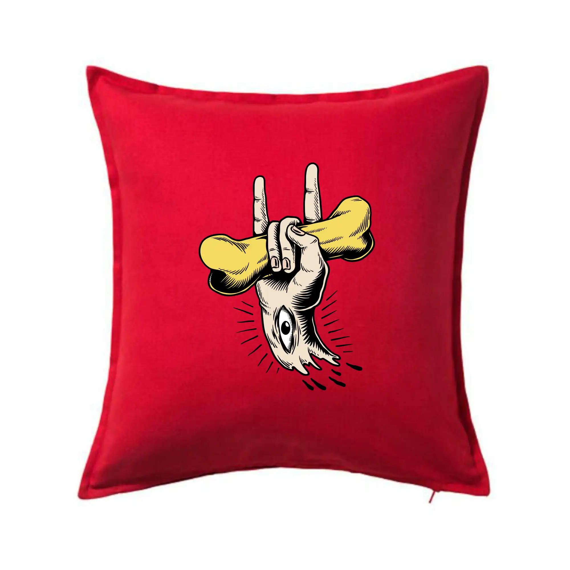 Rocková ruka kost a oko