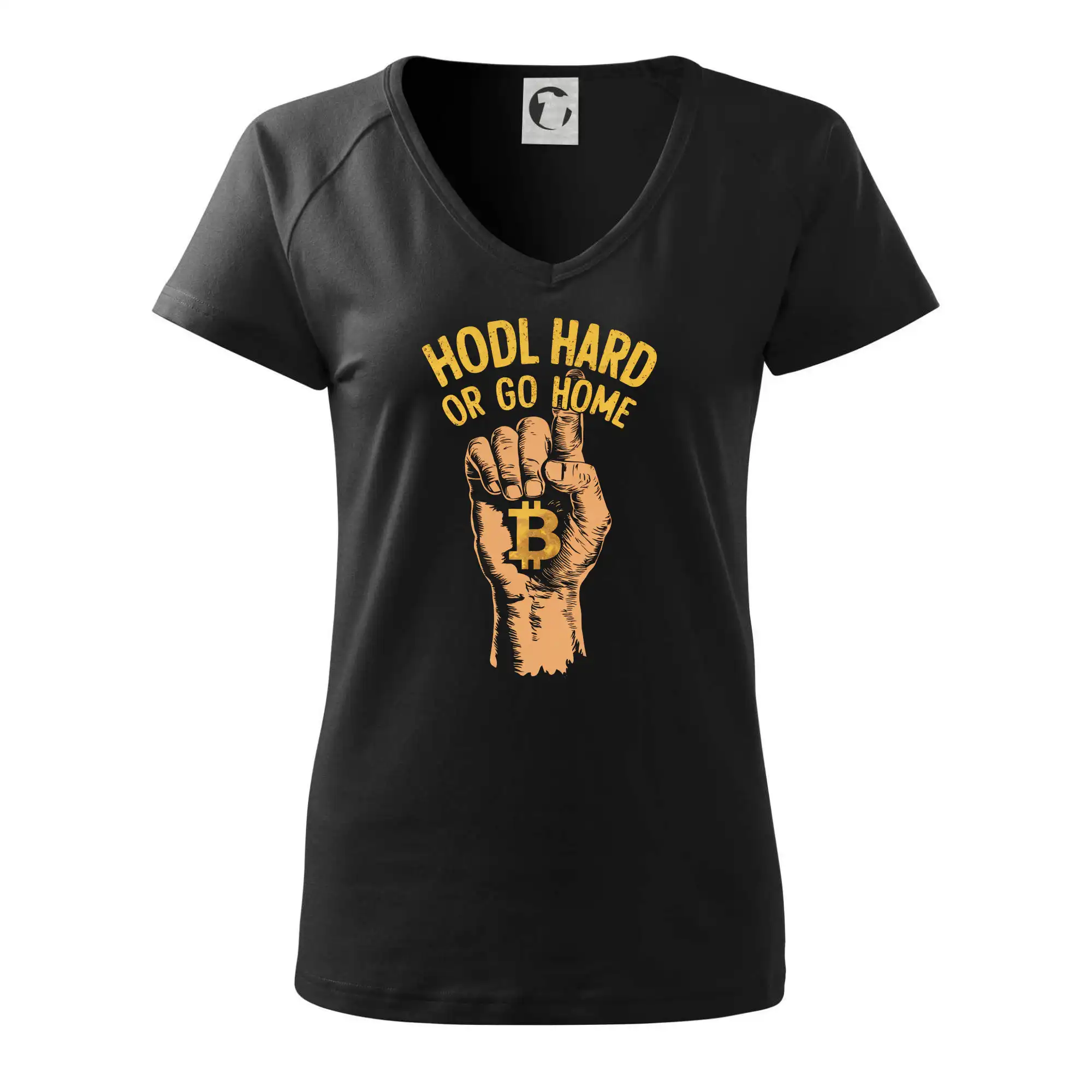 Ruka HODL Hard or Go Home - Tričko dámske Dream