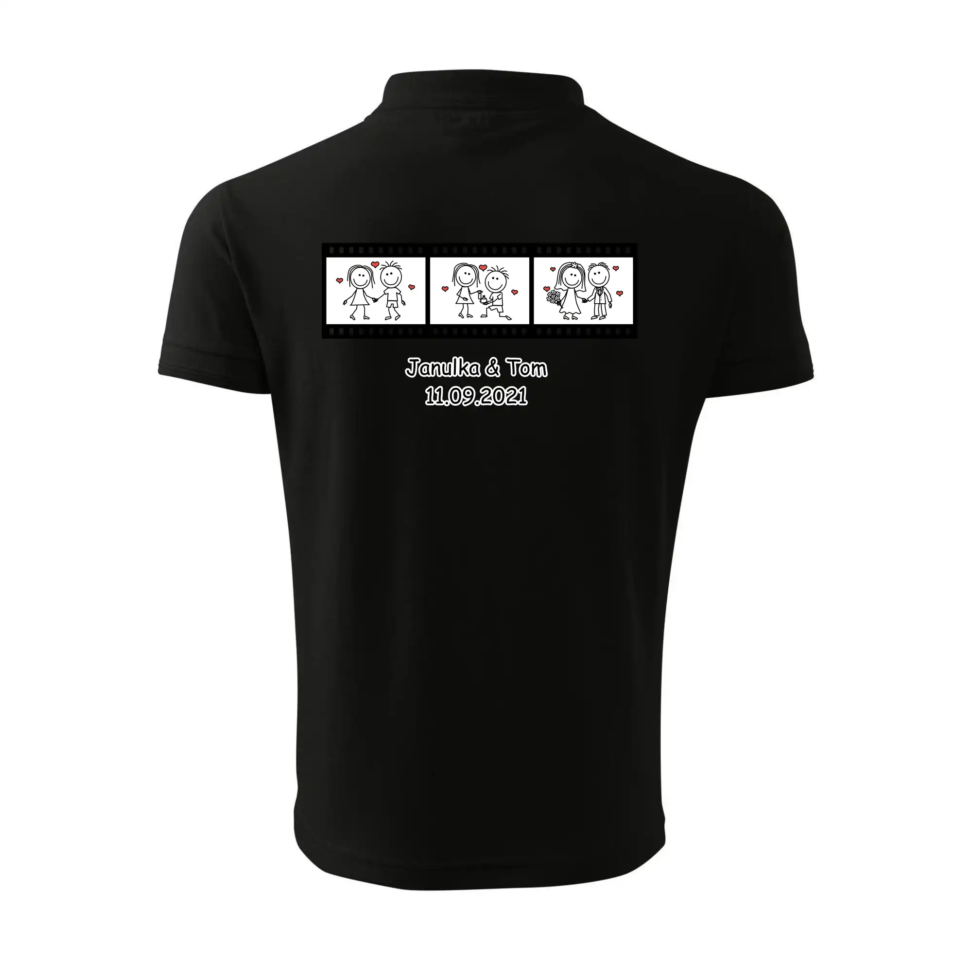 Svatební den - váš nápis (Hana-creative)