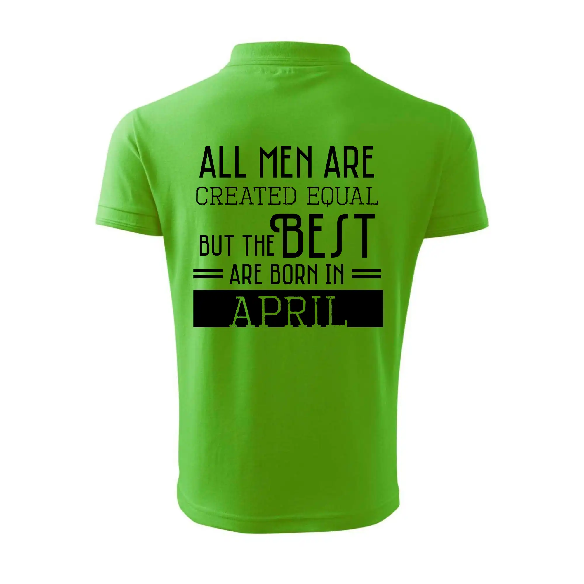 All men are created equal april