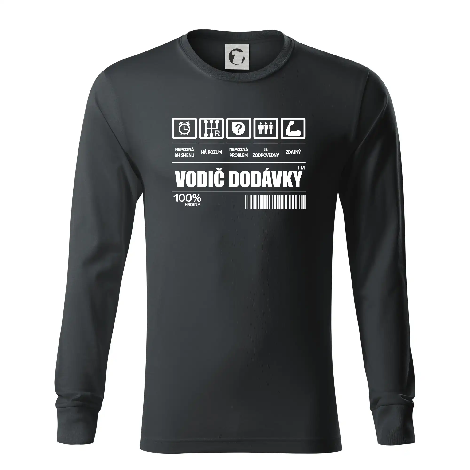 Čiarový kód - Vodič dodávky