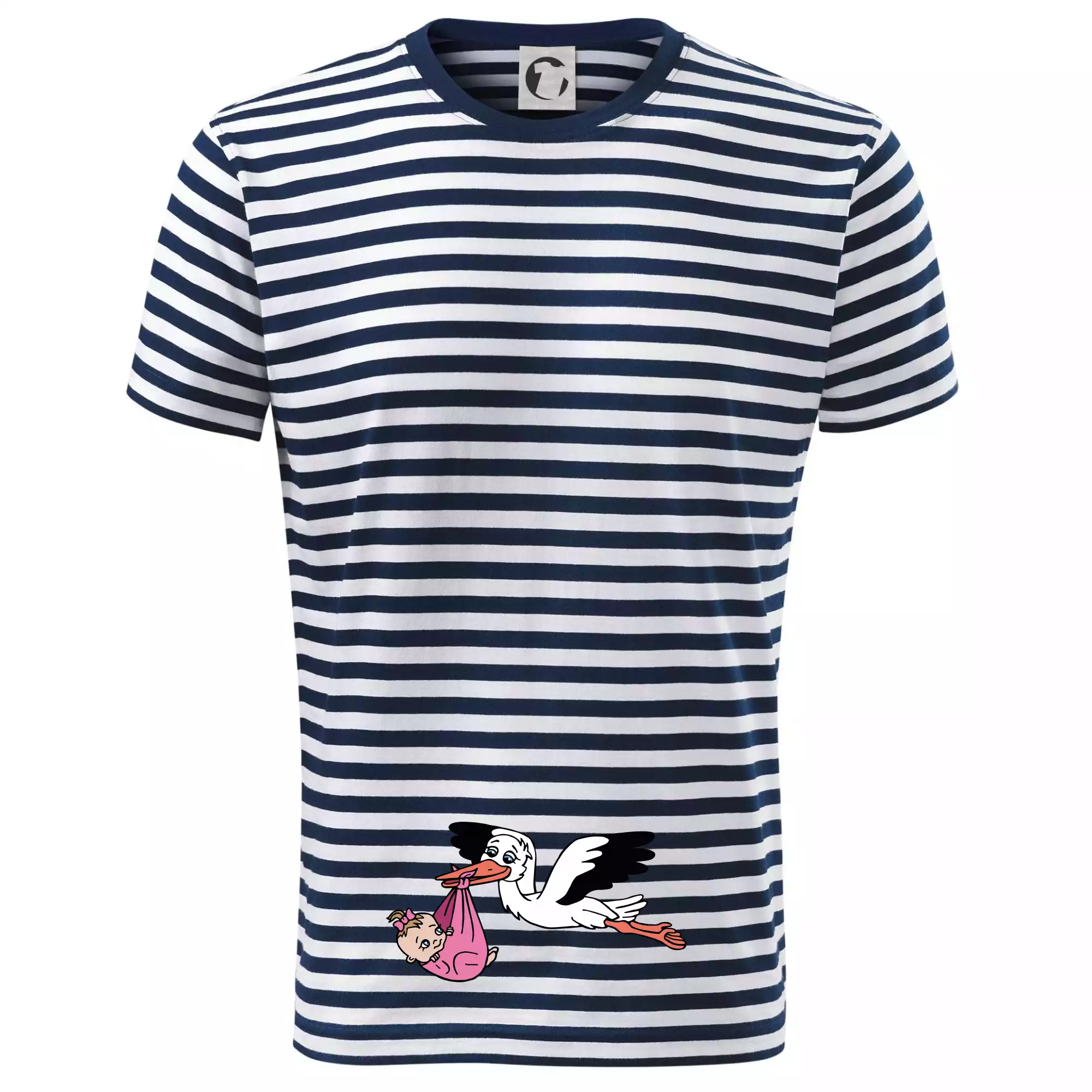 Čáp a miminko - holka (Hana-creative)