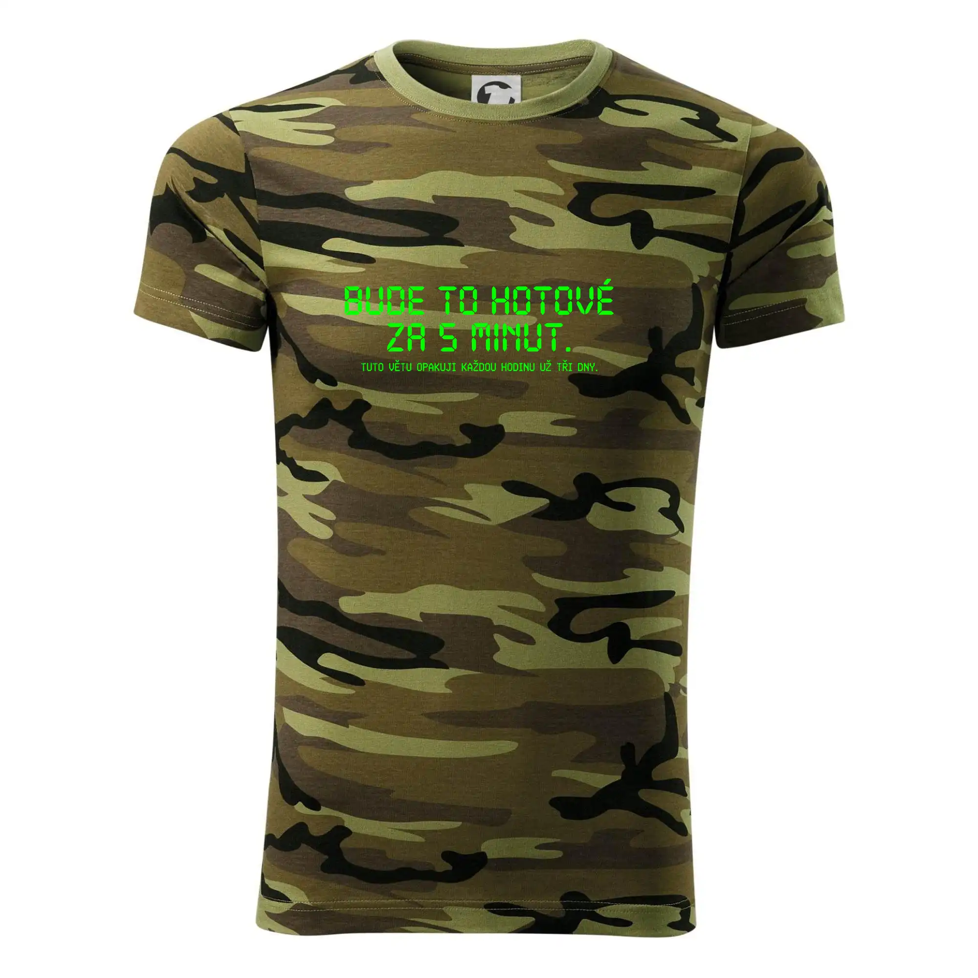 Tričká pre ajťákov - BUDE TO HOTOVÉ ZA 5 MINUT - Army CAMOUFLAGE