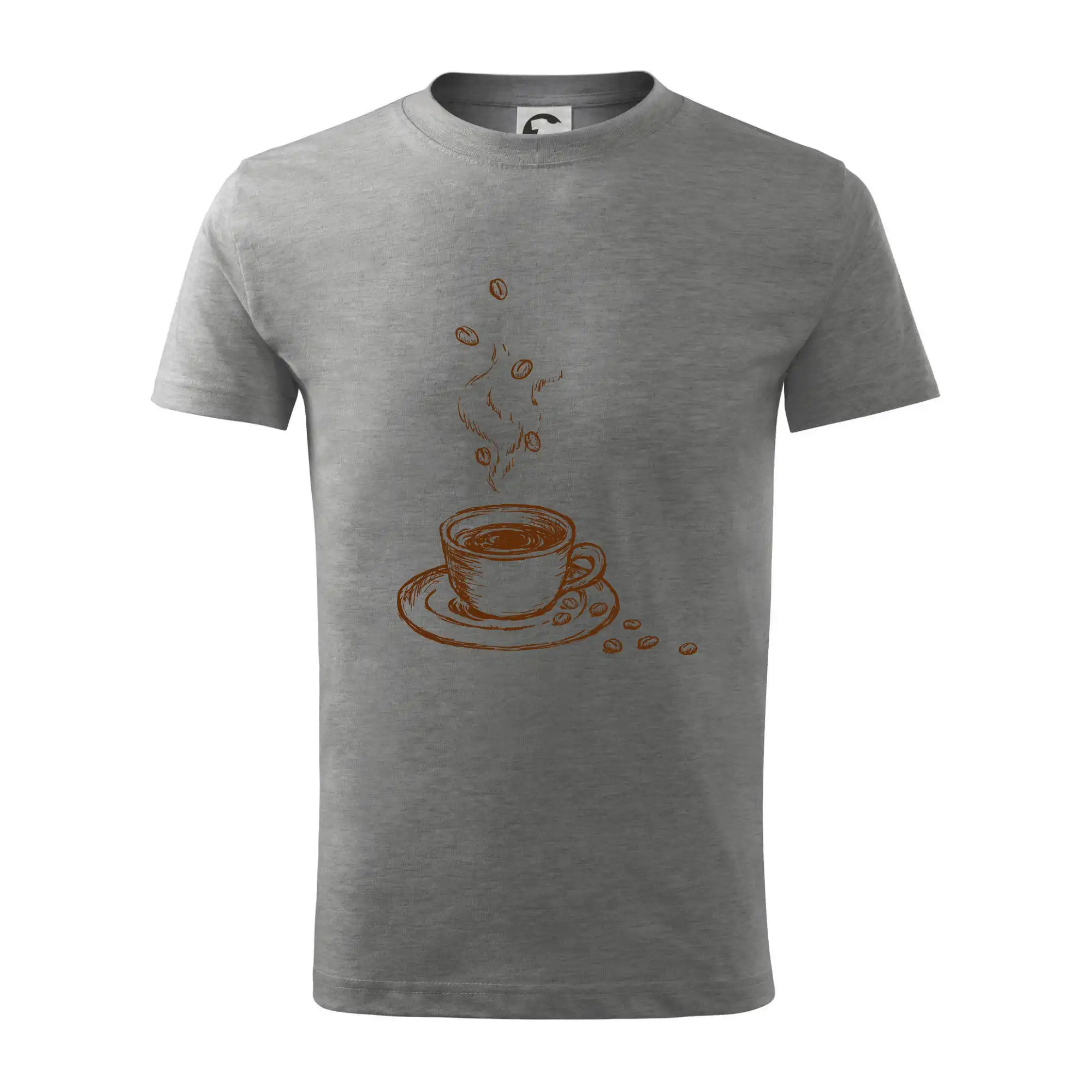 Motívy pre baristu a milovníkov kávy - Hrnček plný čerstvej kávy - Tričko detské bavlnené