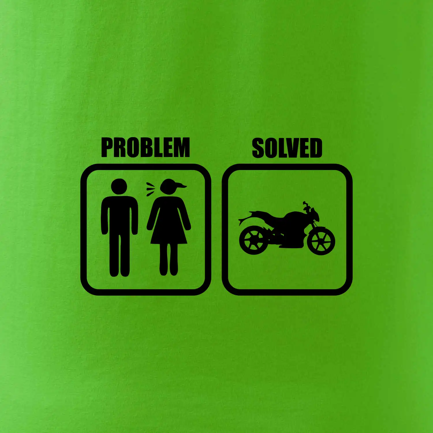 Problém silniční motorka