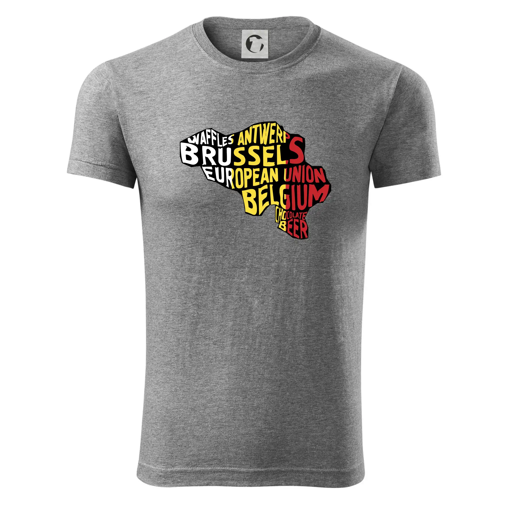 Mapy - názvy měst - Belgie