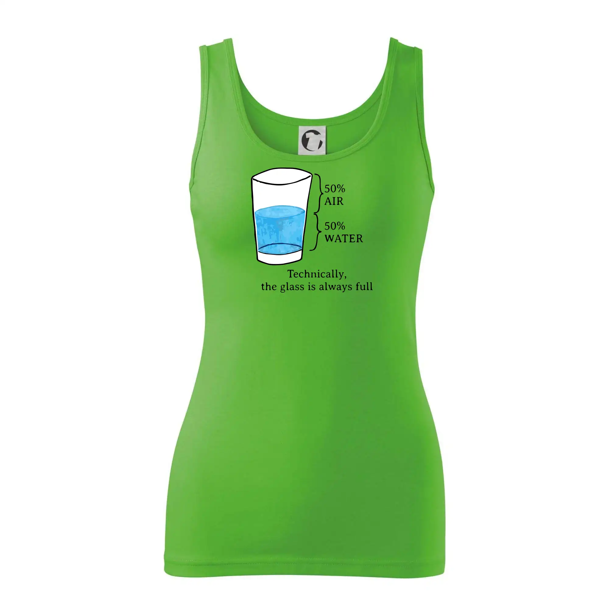 Technically, the glass is always full