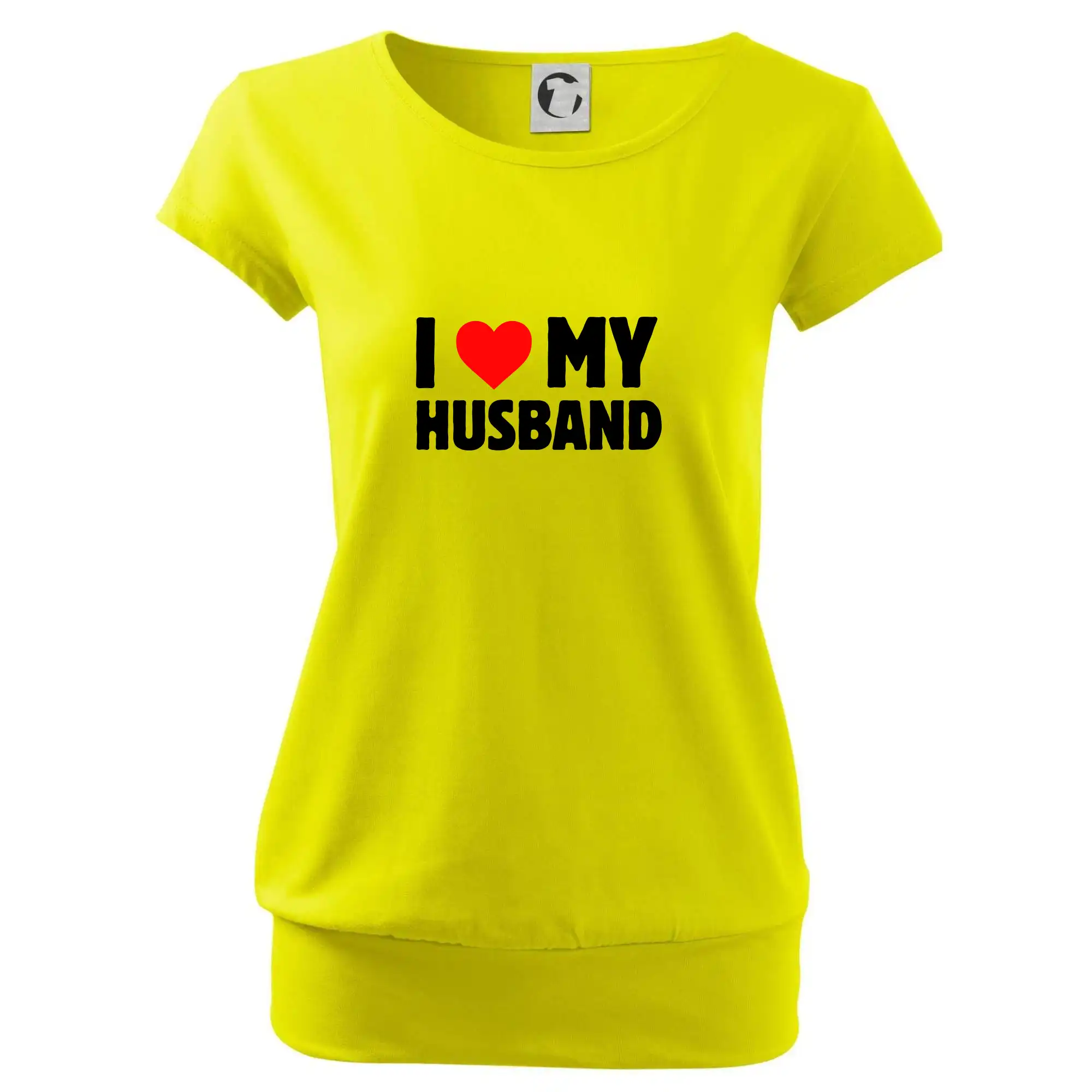 Tričká pre zamilovaných - I love my husband - Voľné tričko city