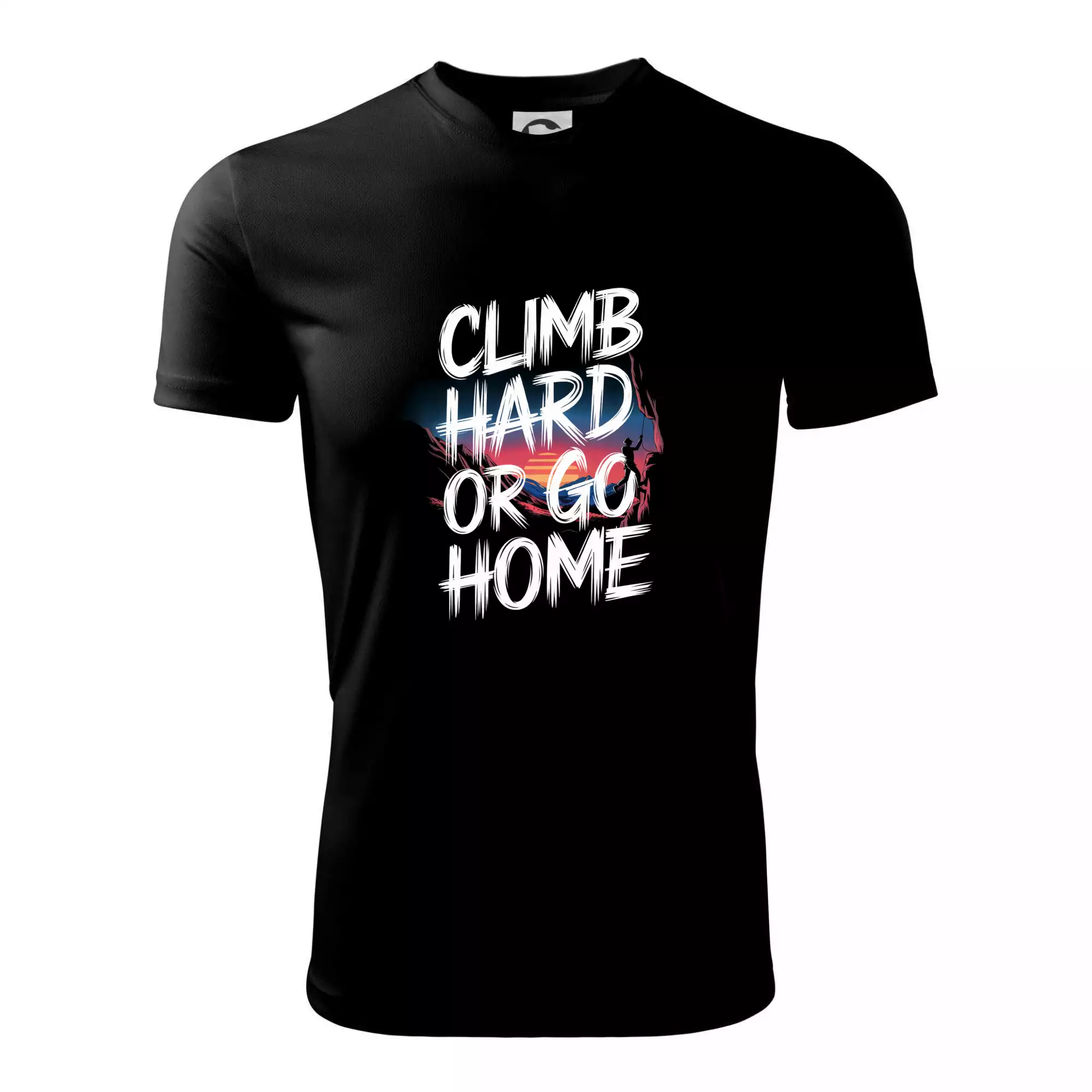 Noční krajina - Climb hard or go home