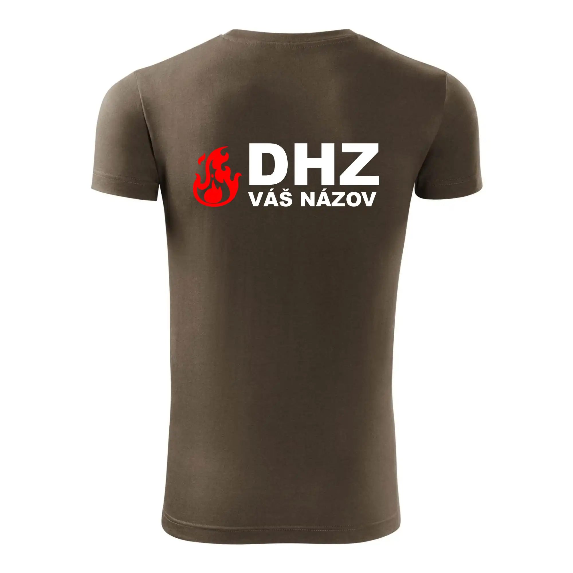 DHZ (oheň, firesport, názov sboru - vlastný nápis)