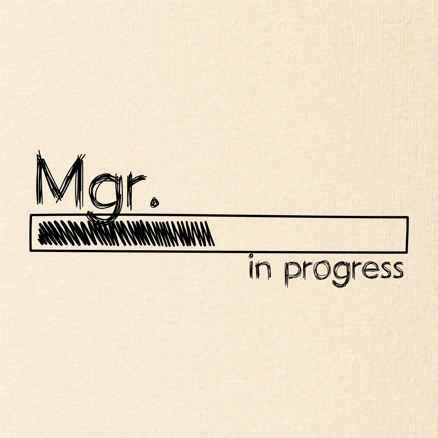 In progress titul Mgr.  magistr / magistra