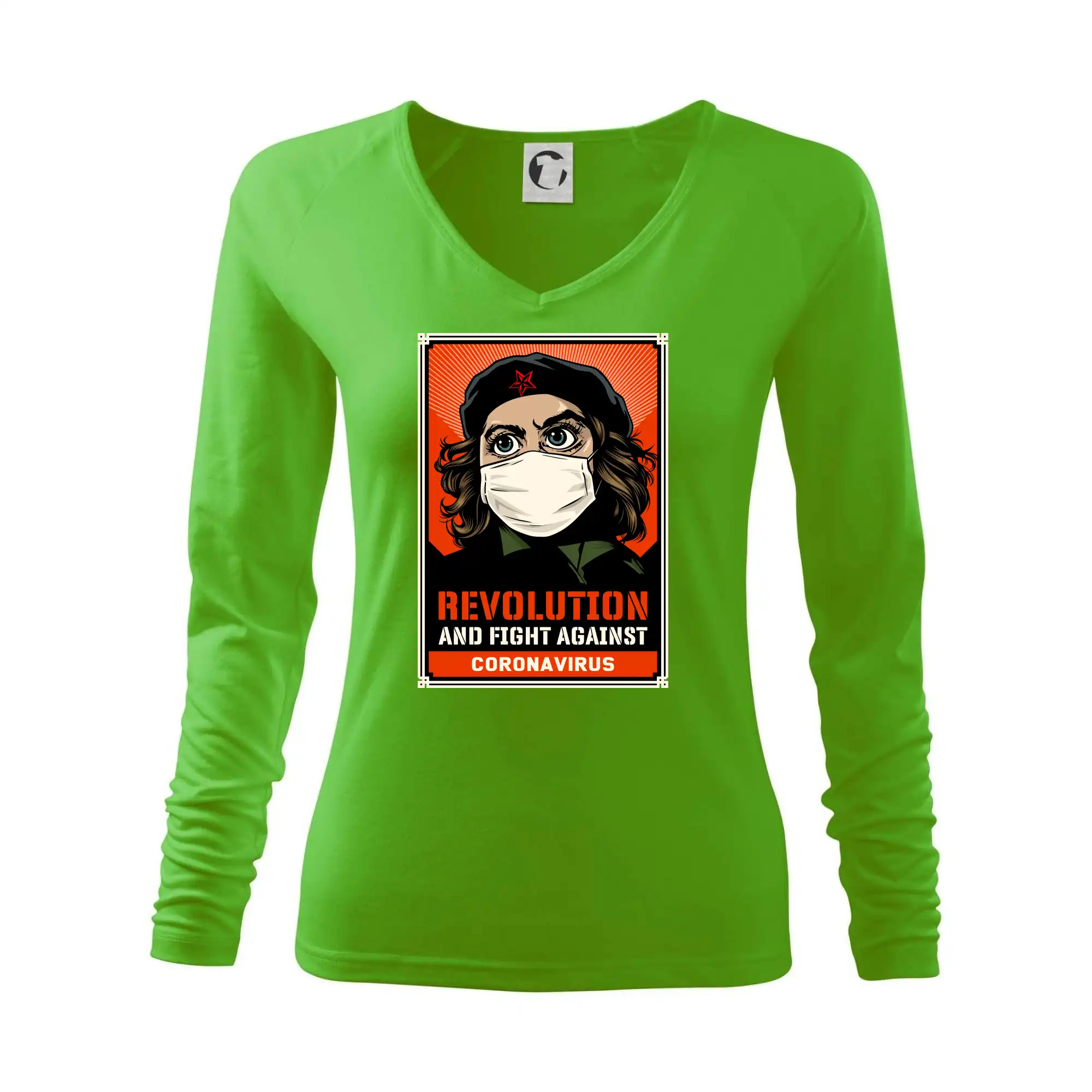 Corona Revolution & Fight - Tričko dámske Elegance