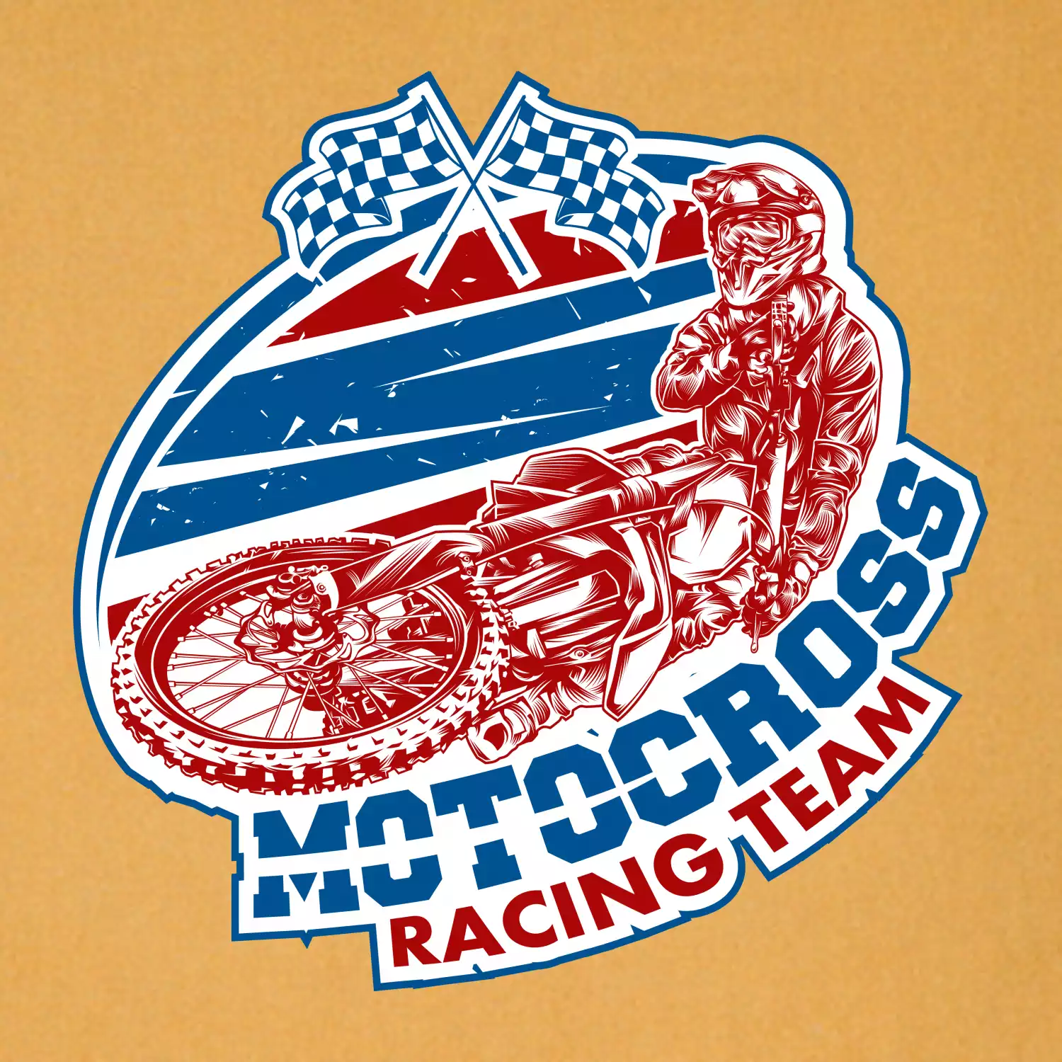 Motocross racing team