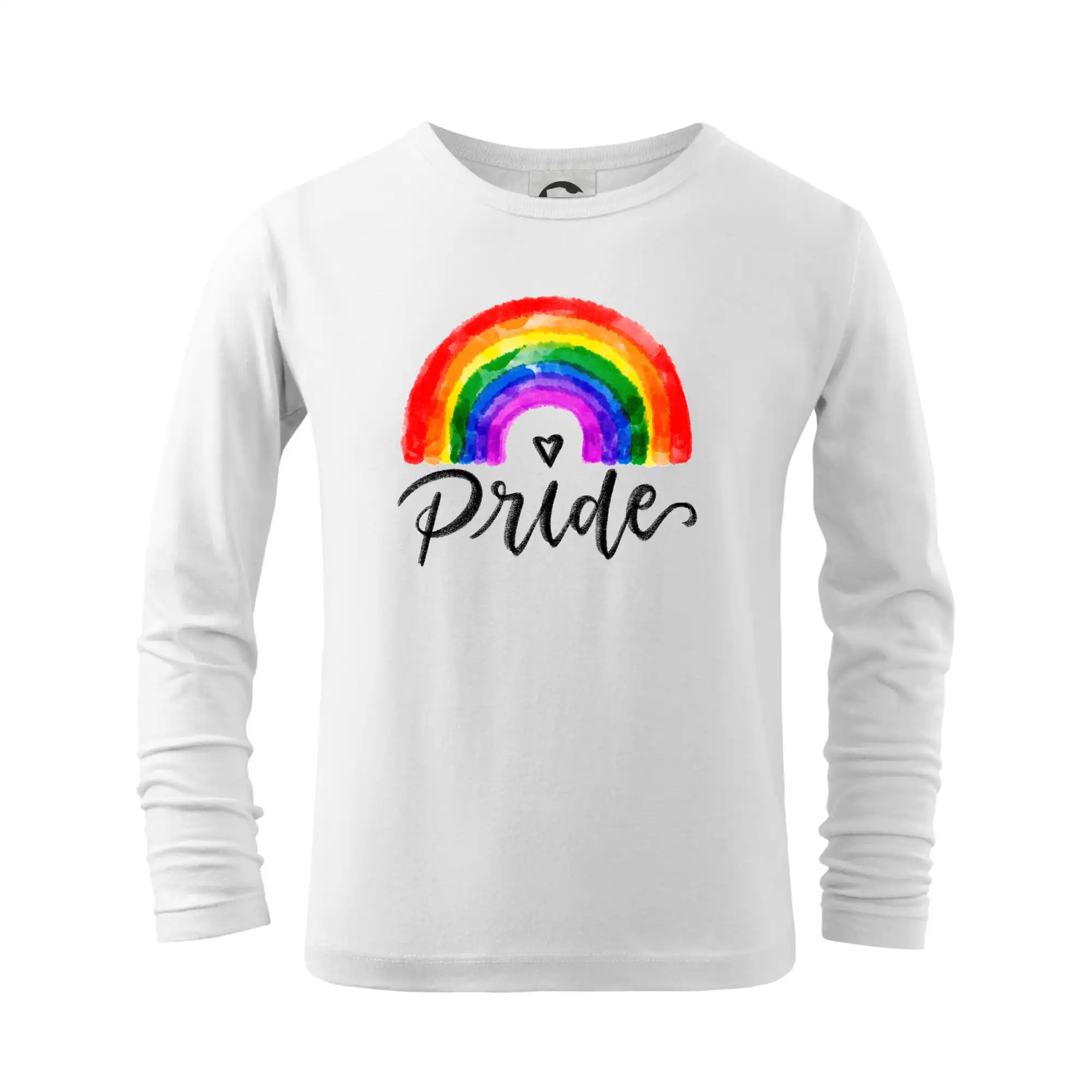 Tričká pre LGBT a Queer komunitu - Dúha pride kreslená - Tričko detské Long Sleeve