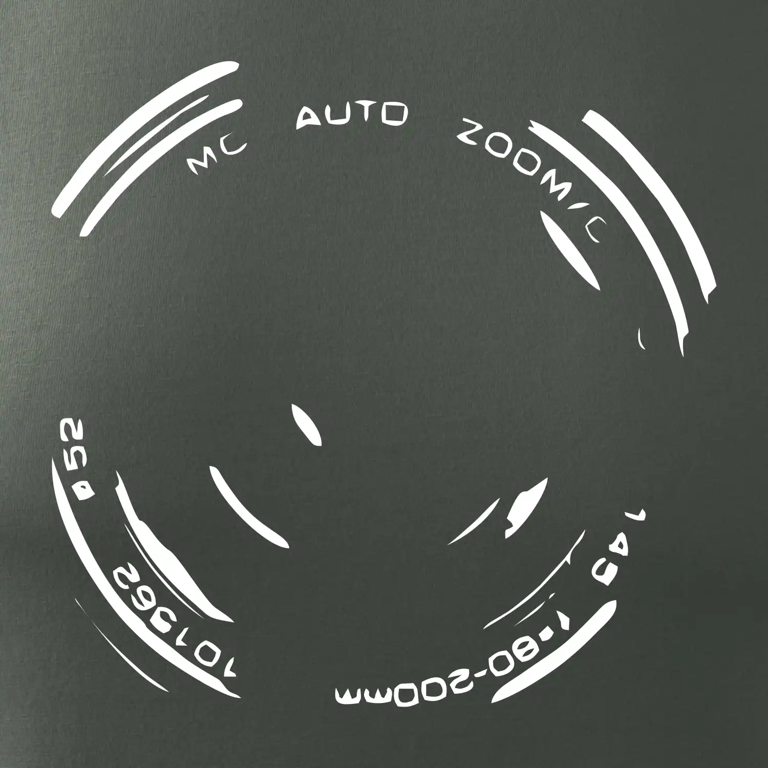 Foto objektiv obtisk