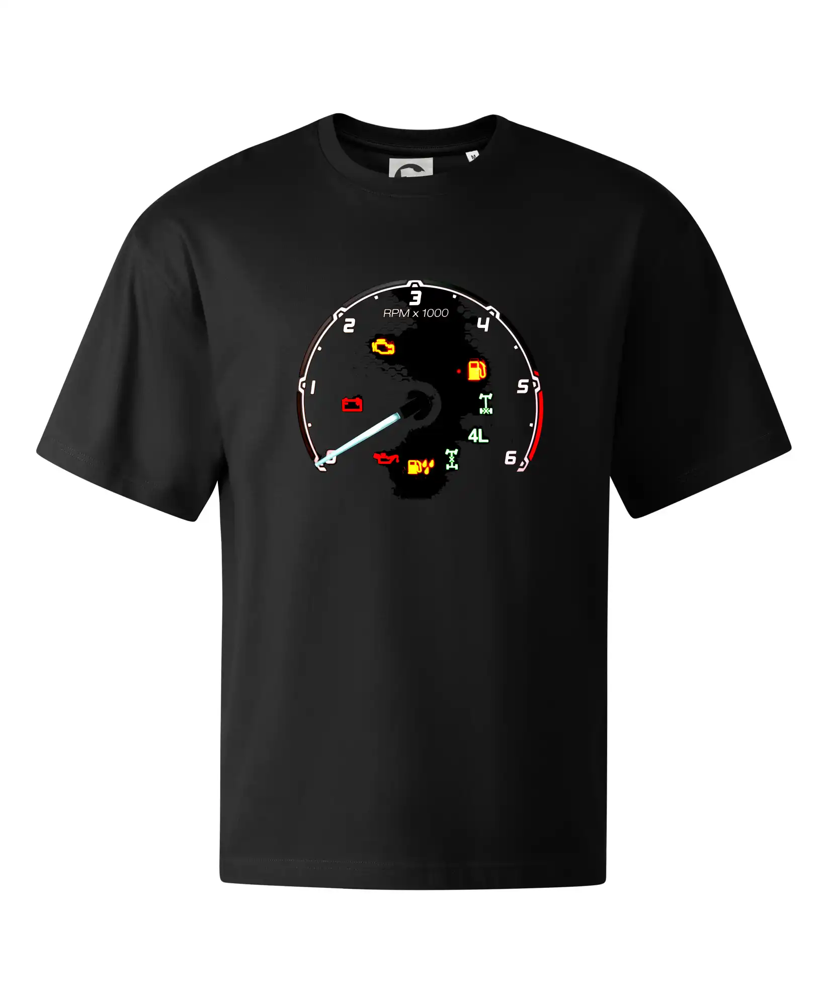 Auto tričká - Prístrojová doska vianočný stromček - Stage unisex - OVERSIZE