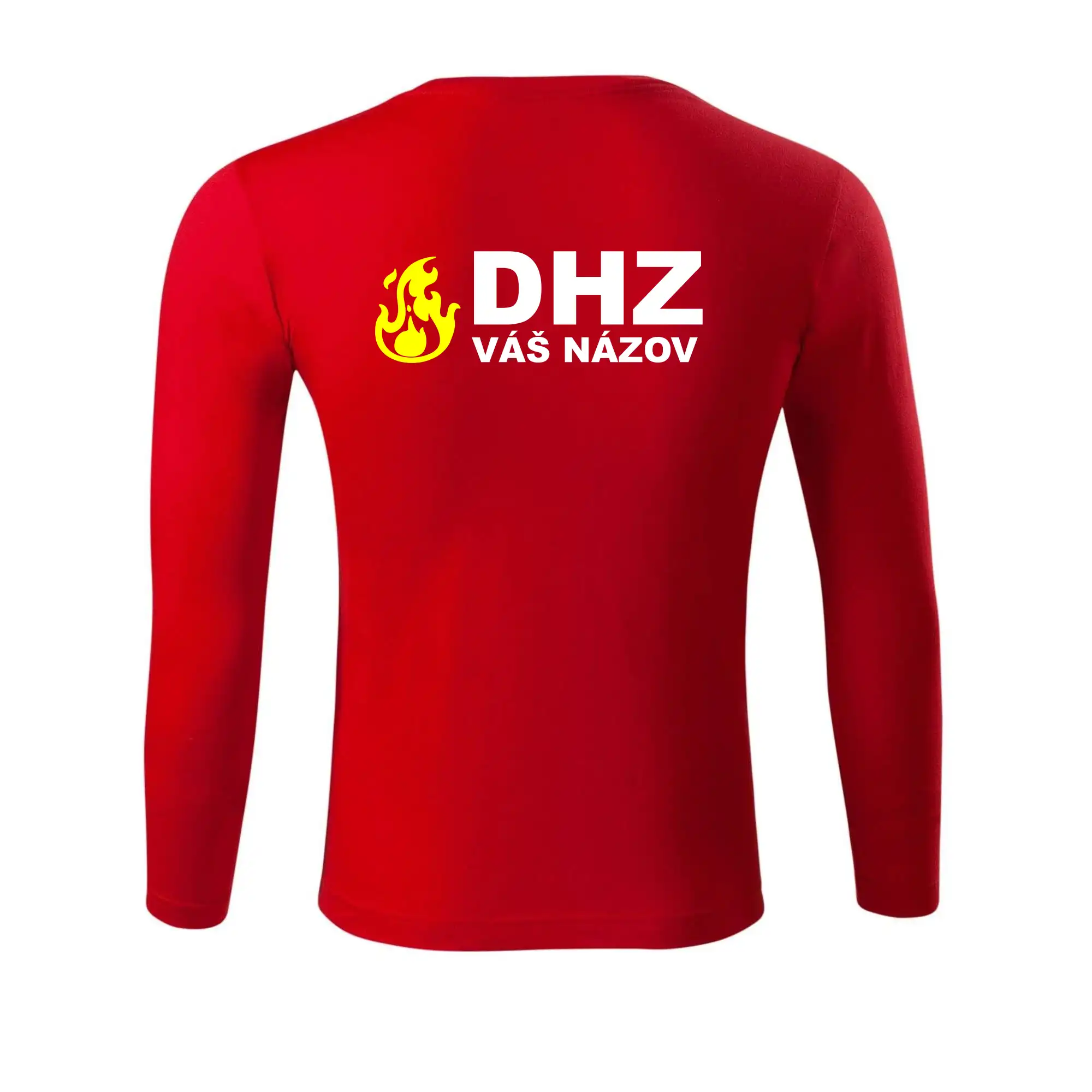 DHZ (oheň, firesport, názov sboru - vlastný nápis)