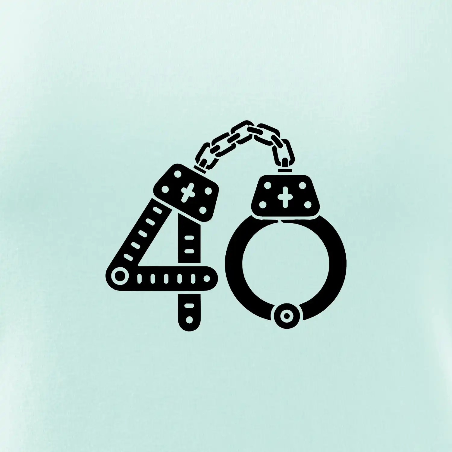 Narozeninové tričko pro policajta - pouta 40