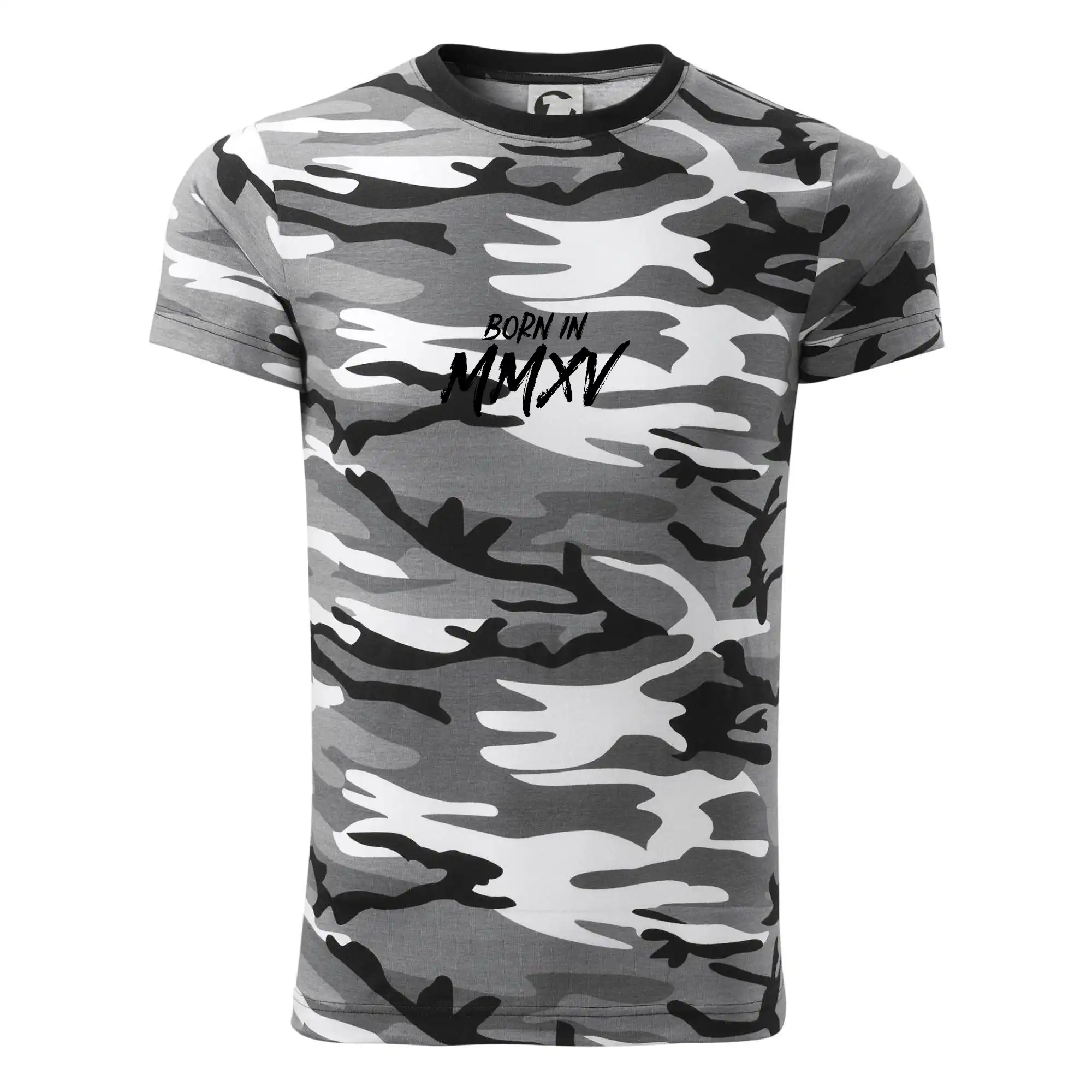 Born in - Rímske číslo 2015 - Army CAMOUFLAGE