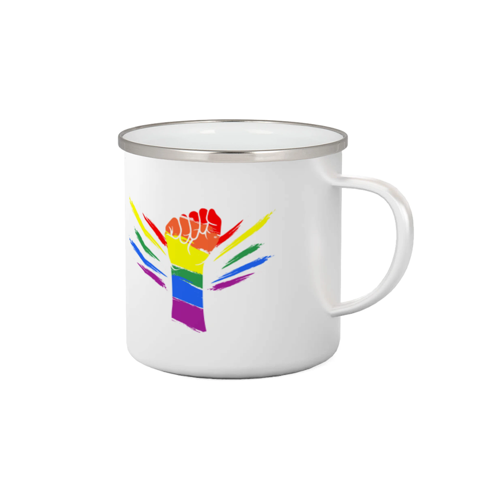 Tričká pre LGBT a Queer komunitu - Ruka blesky - Plecháčik