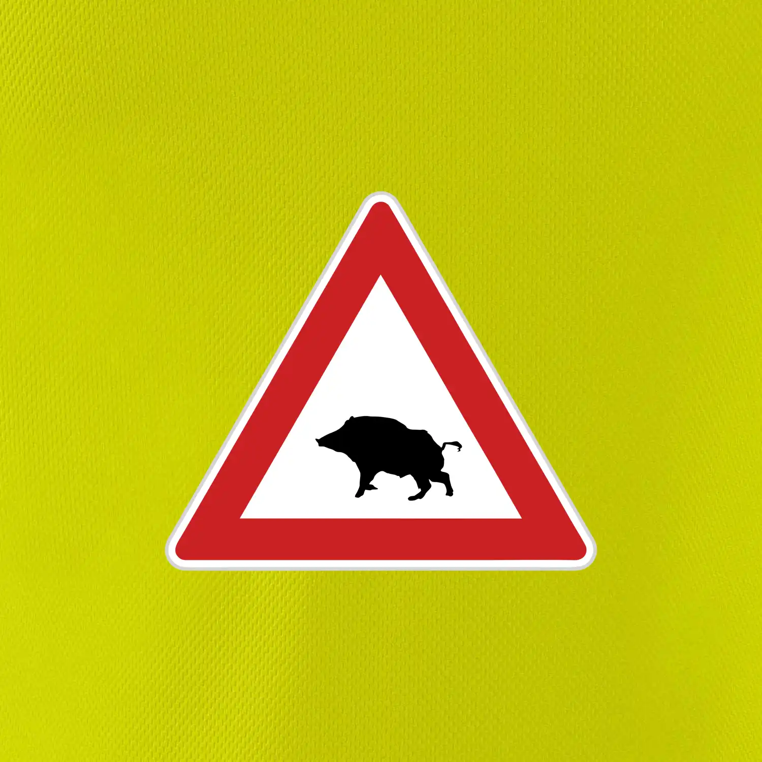 Dopravní značka - Pozor divočák