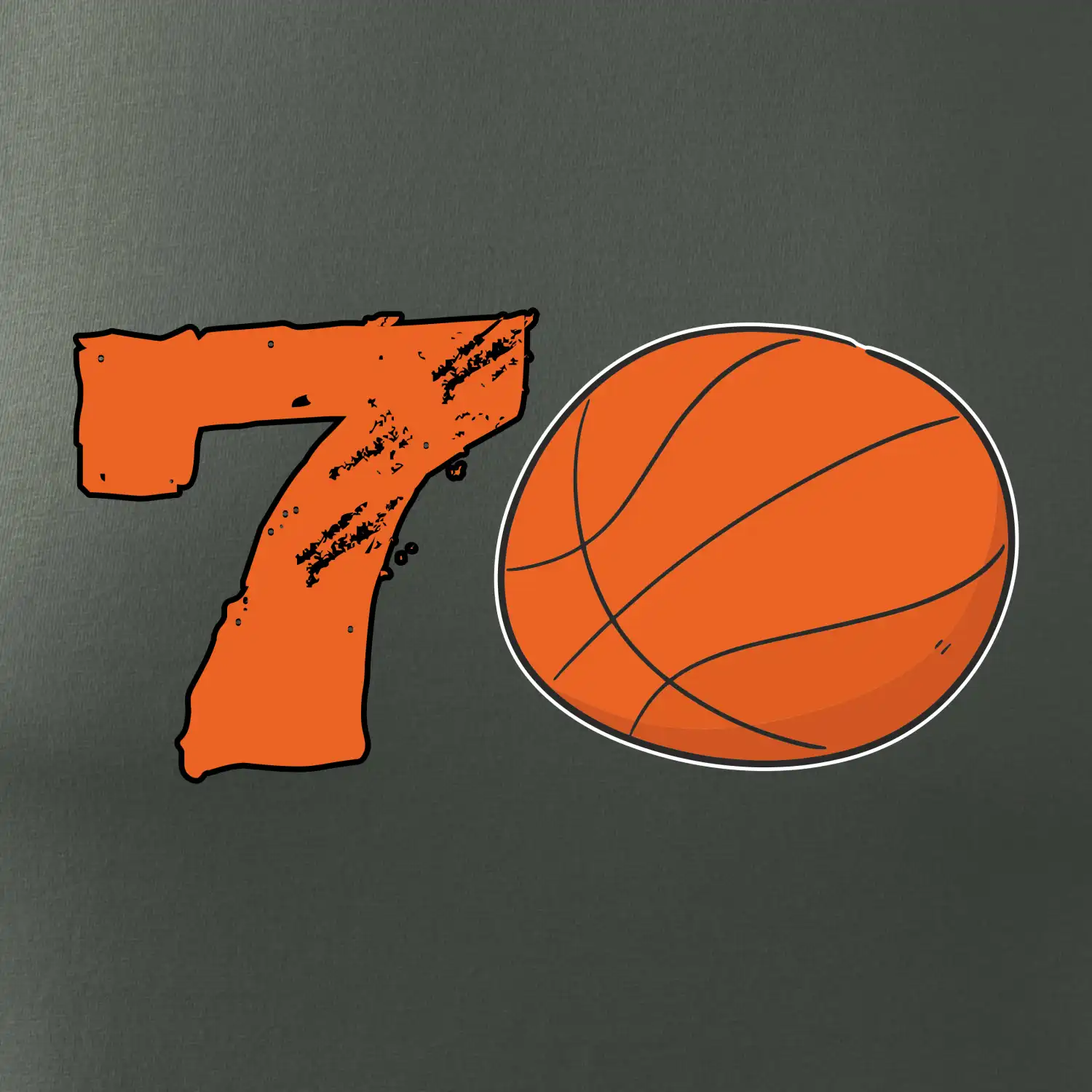 Basketball kulaté narozeniny 70