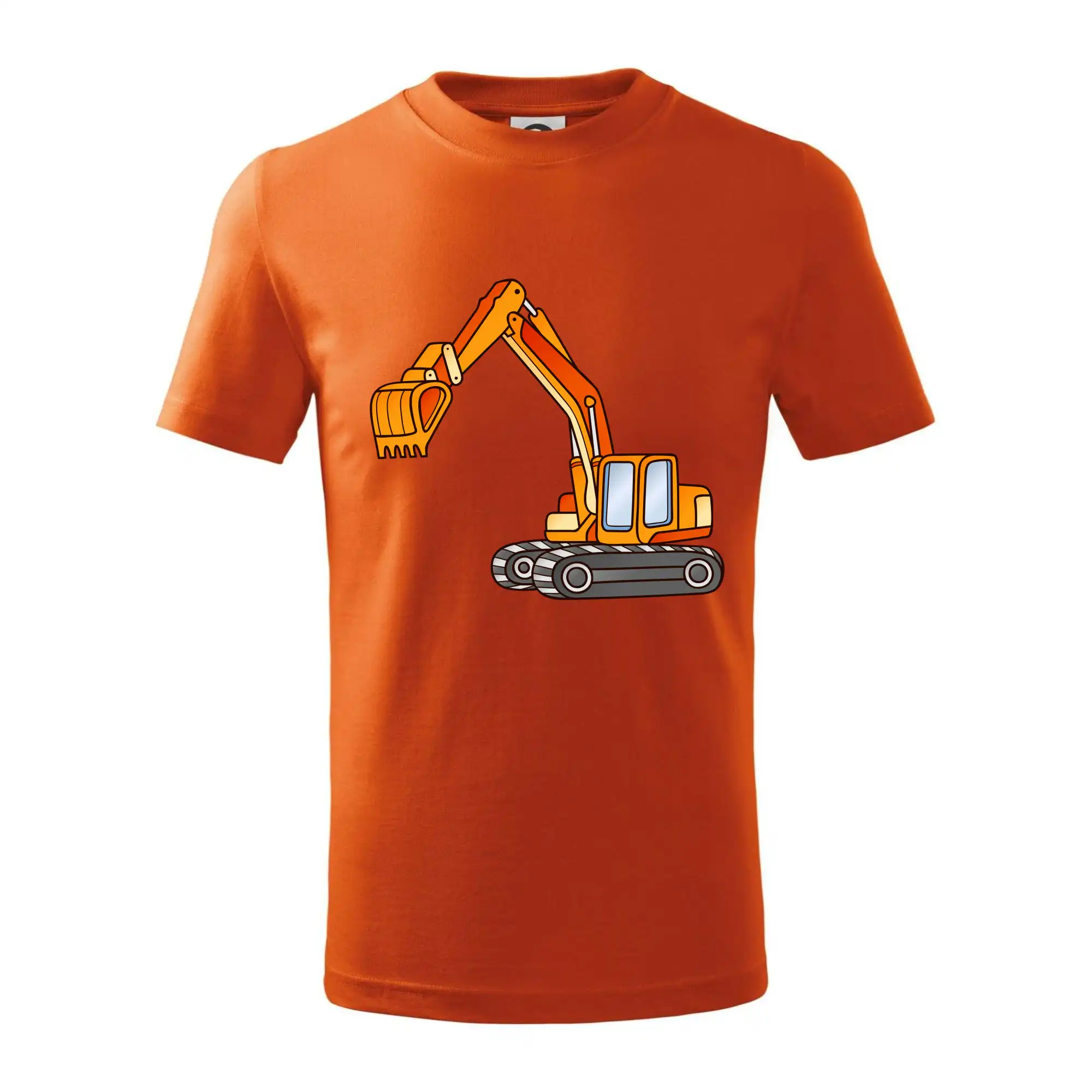 Bagr bez nápisu oranžový