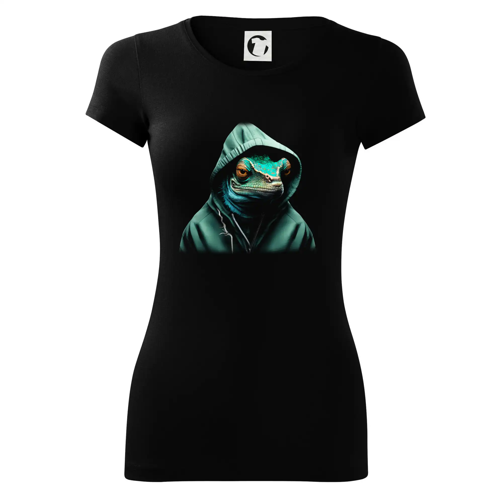 Chameleon v mikině