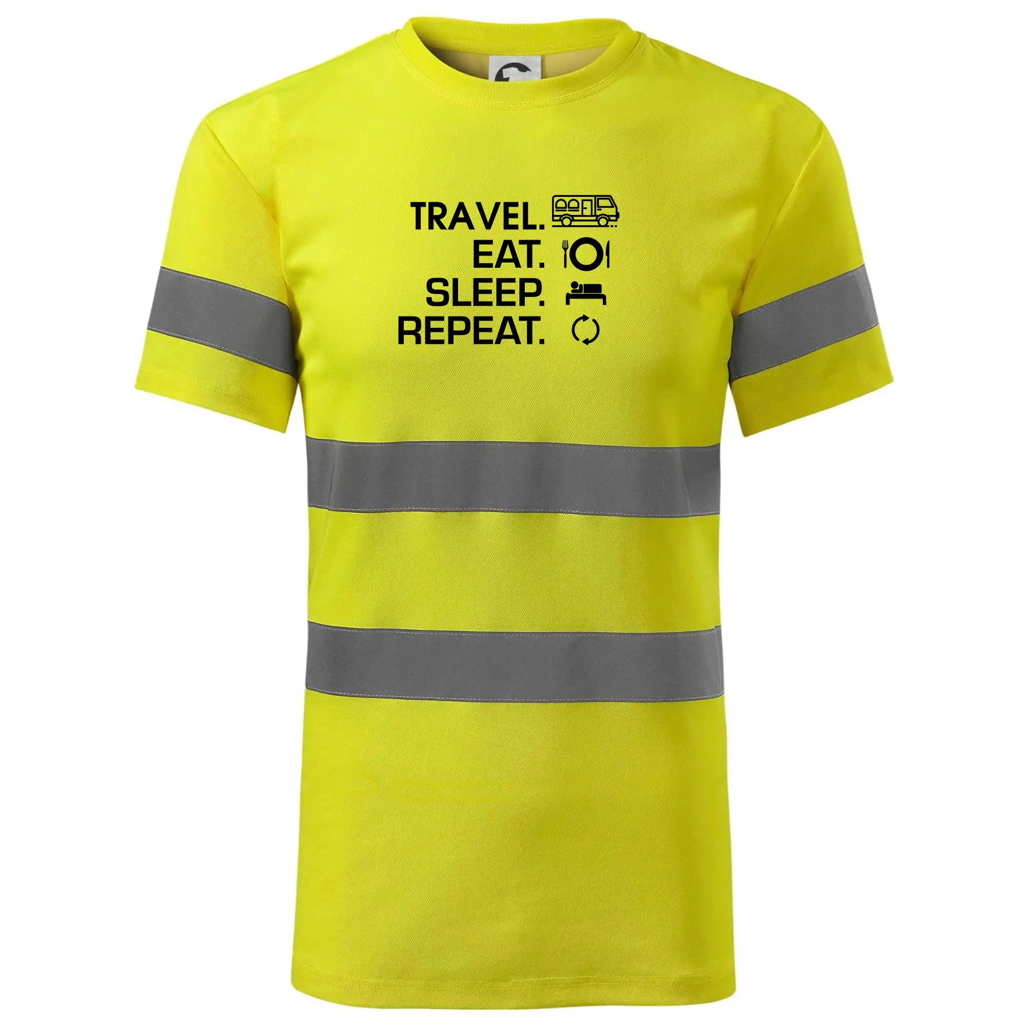 Eat sleep travel - Van