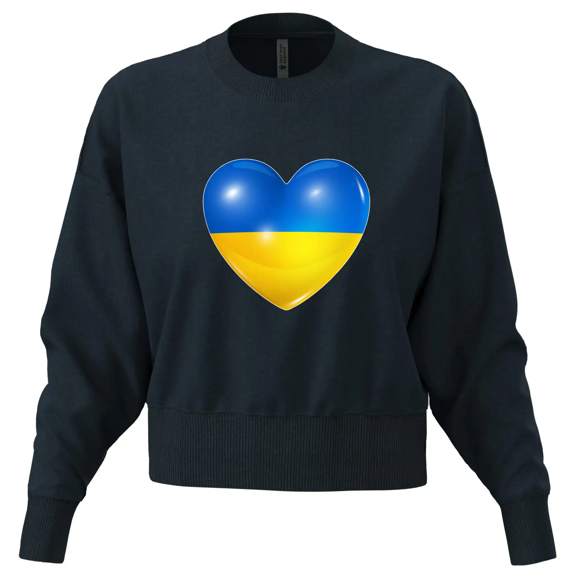 Ukrajina srdce vlajka
