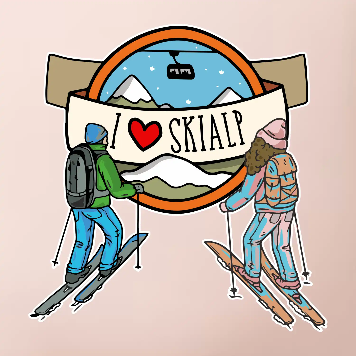I love skialp