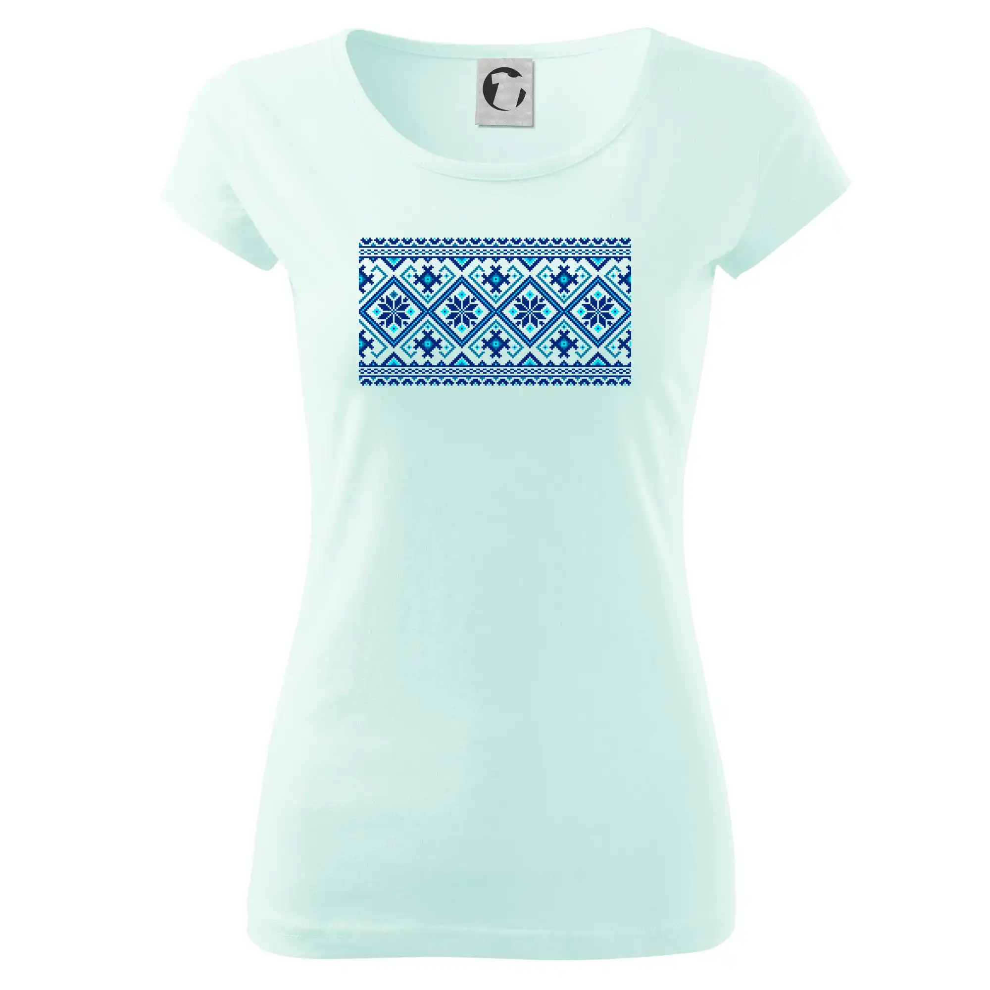 Ukrajinský vzor - modrý