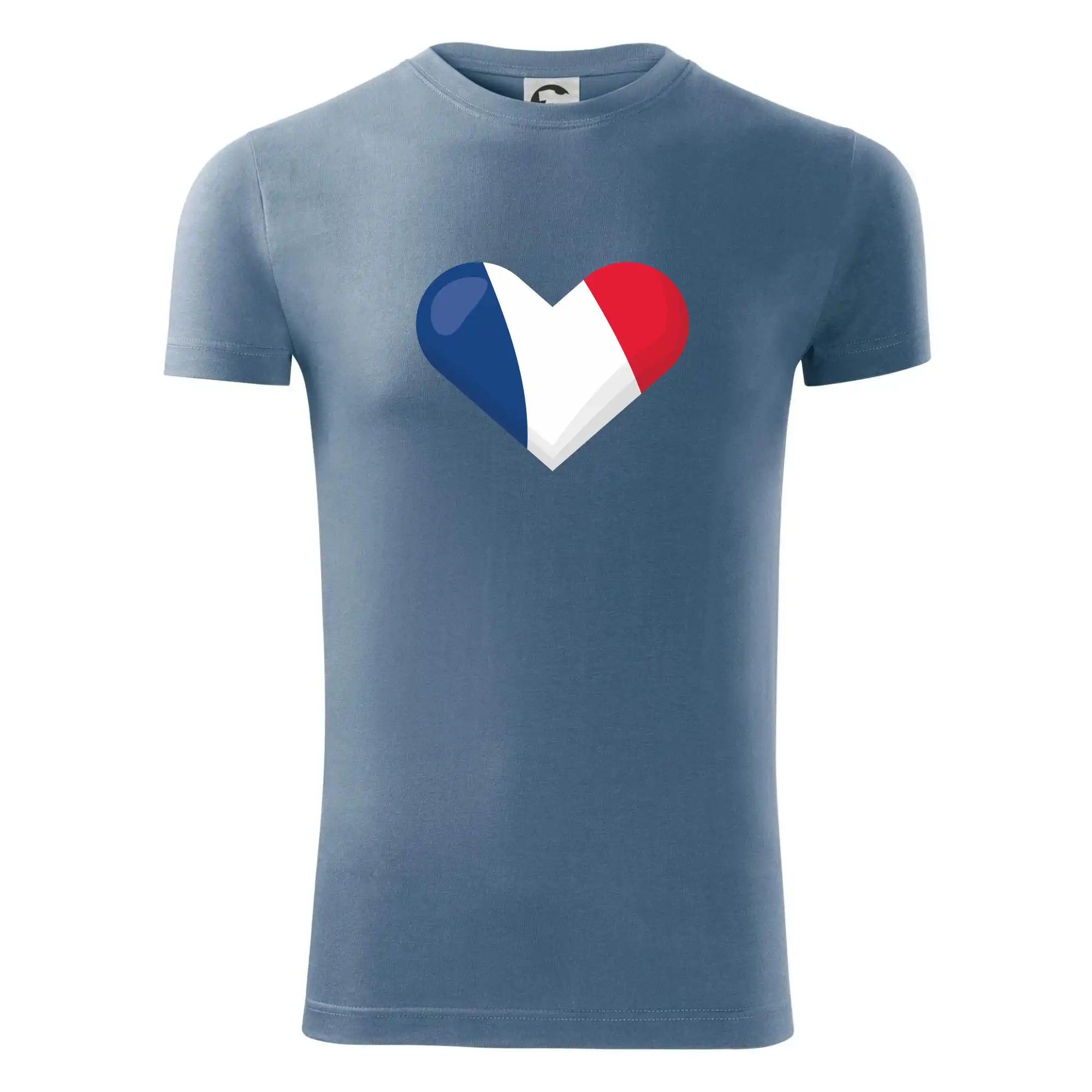 Francouzská vlajka srdce