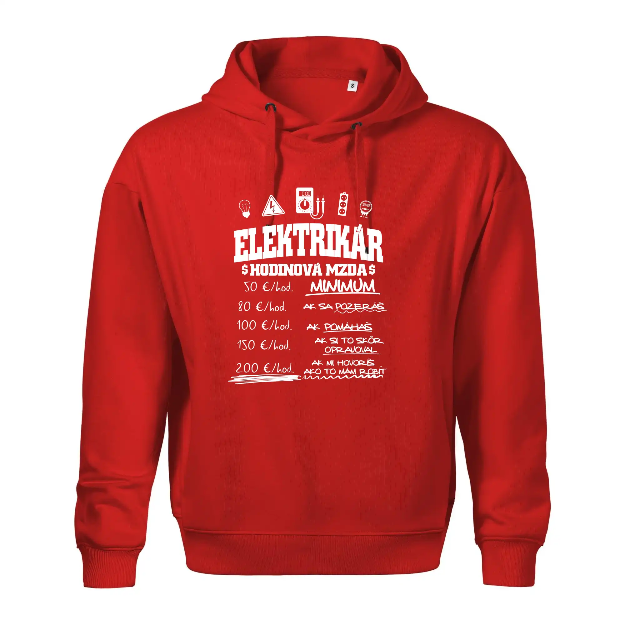Hodinová mzda elektrikár SK