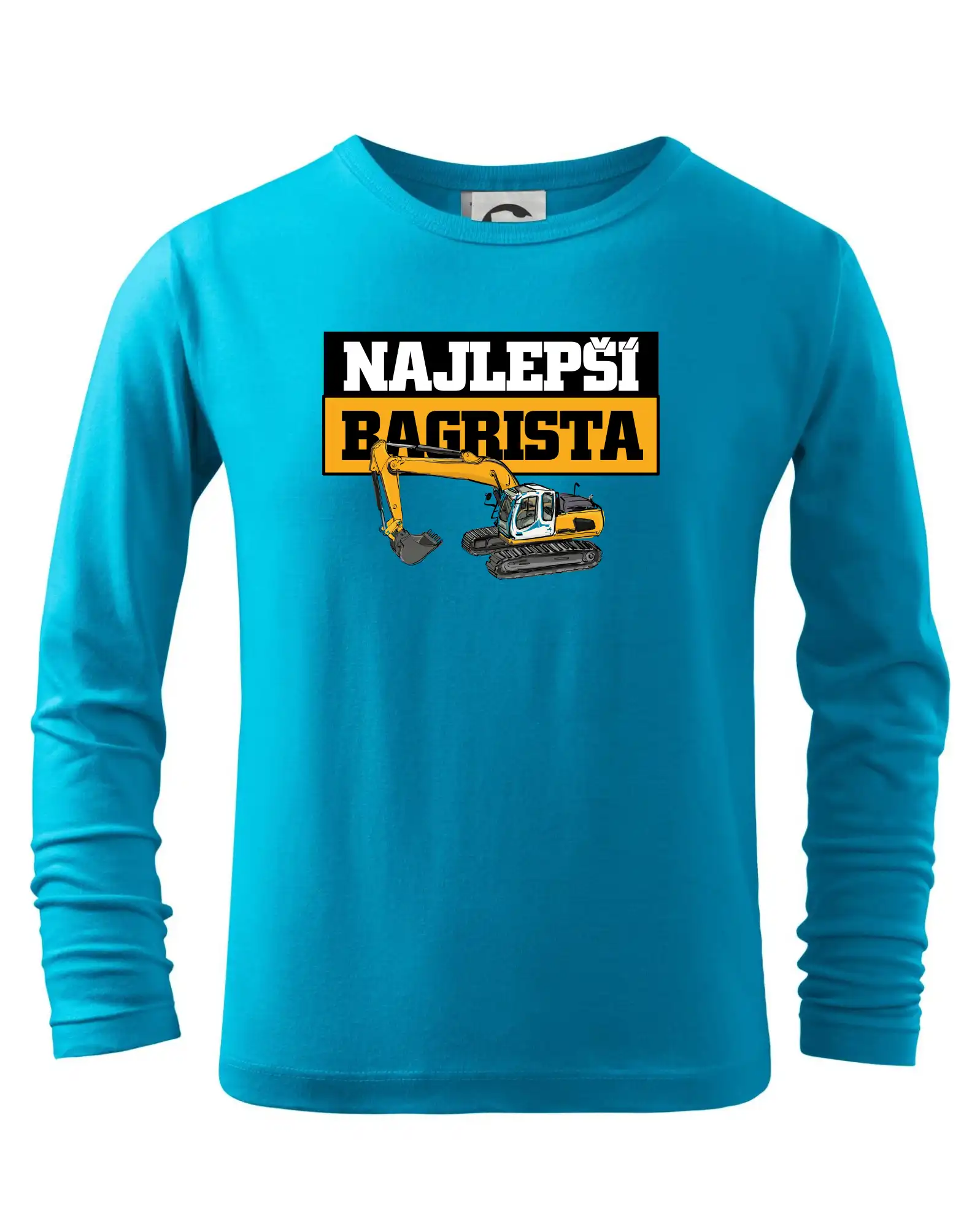 Najlepší bagrista - Tričko detské Long Sleeve