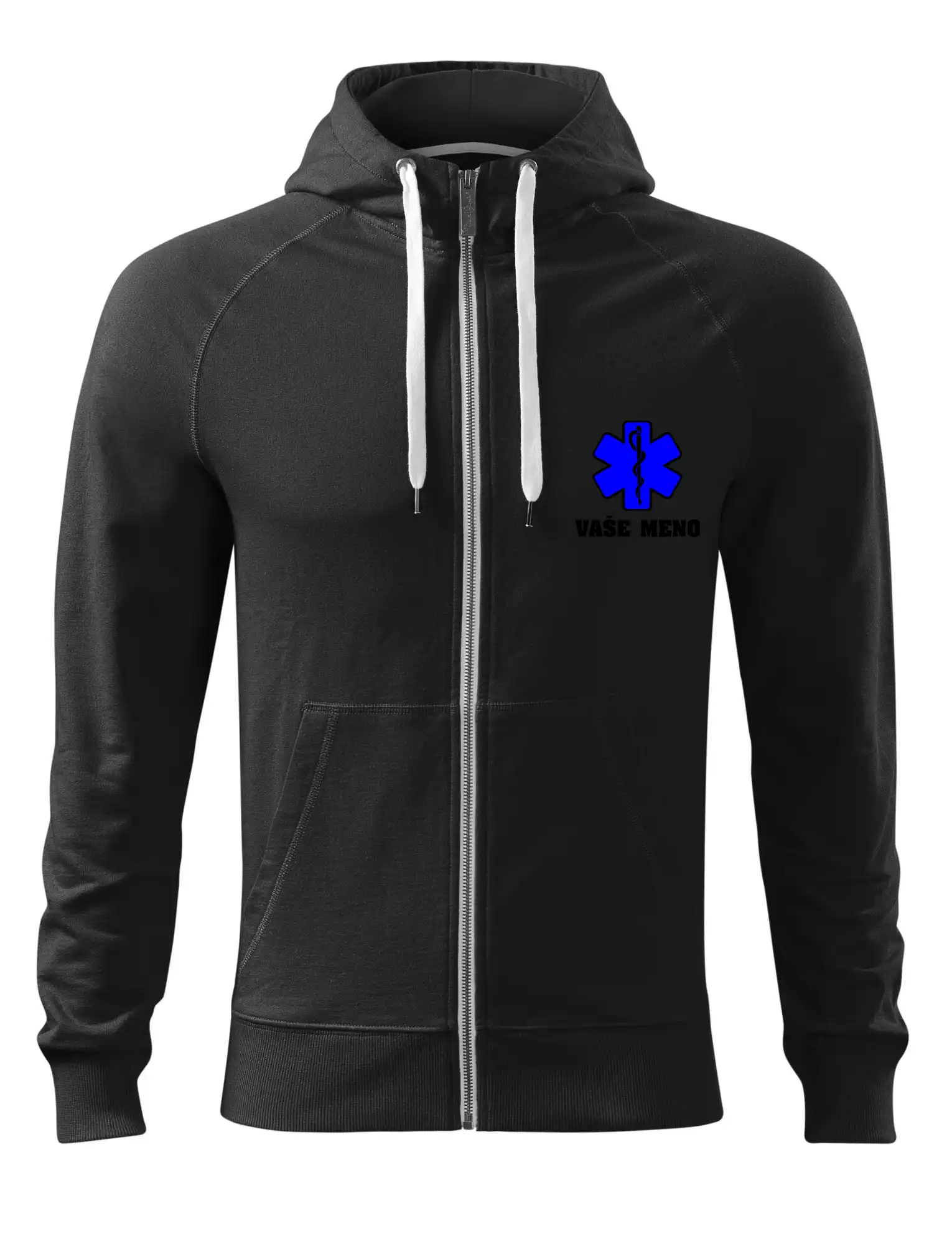 Originálne tričká pre hasičov - Rescue - Vaše meno - Mikina Voyage  - 100% bavlna