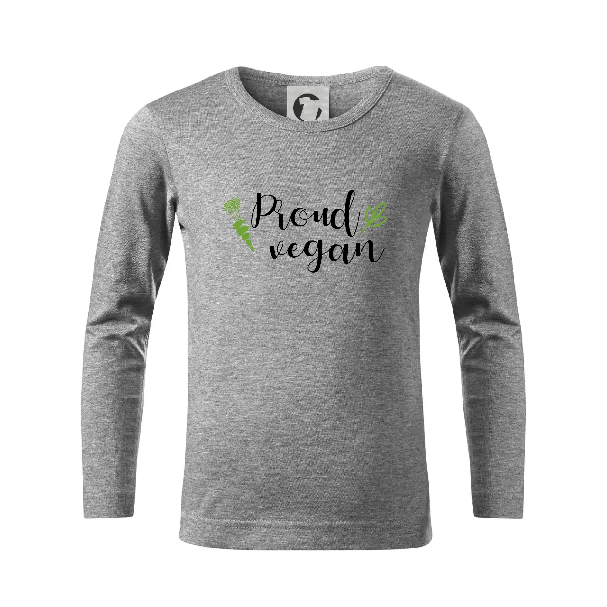 Životný štýl - Proud vegan - Tričko detské Long Sleeve
