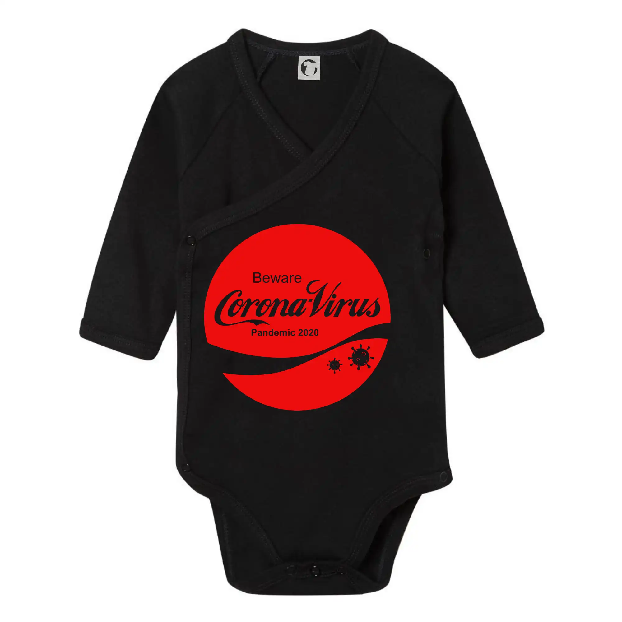 Corona virus pandemic logo