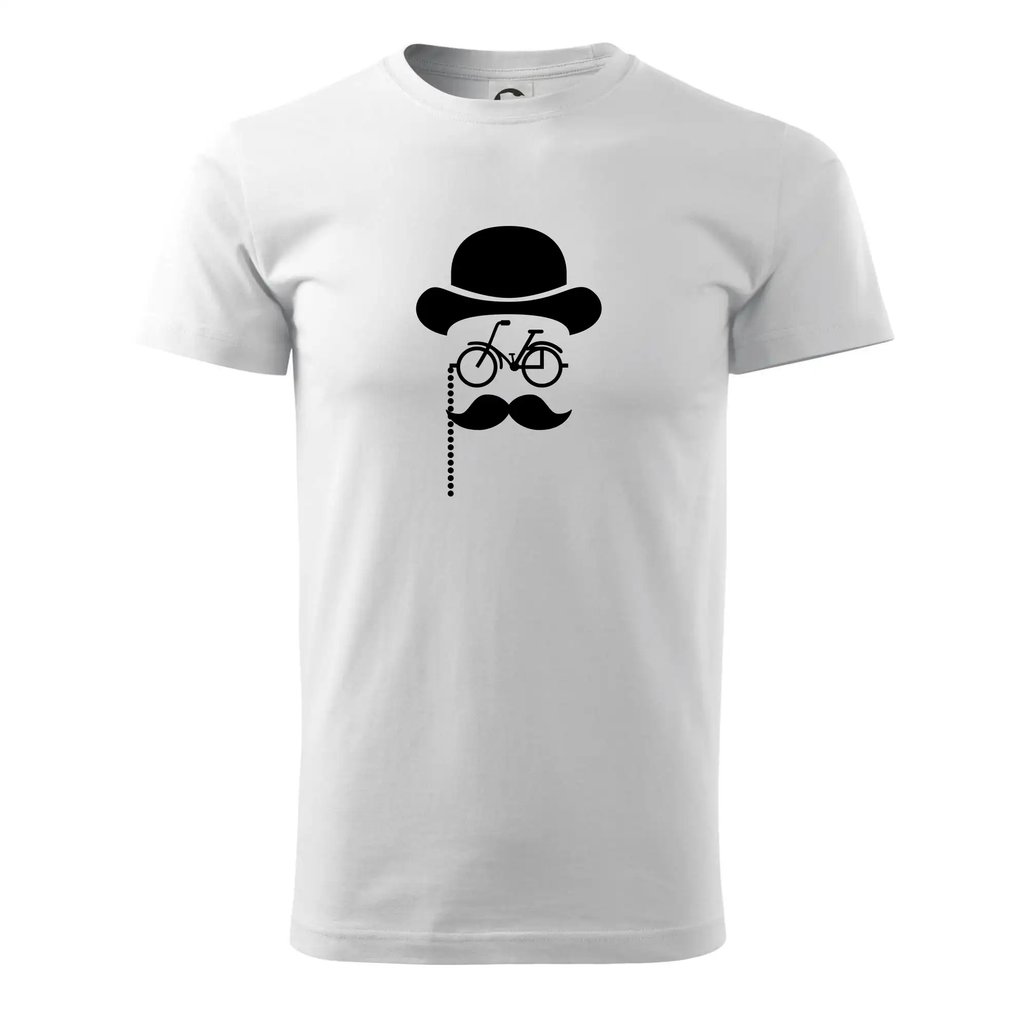 Tričká s fúzikmi - Mustache bicykel - Klasické pánske tričko vyššej gramáže