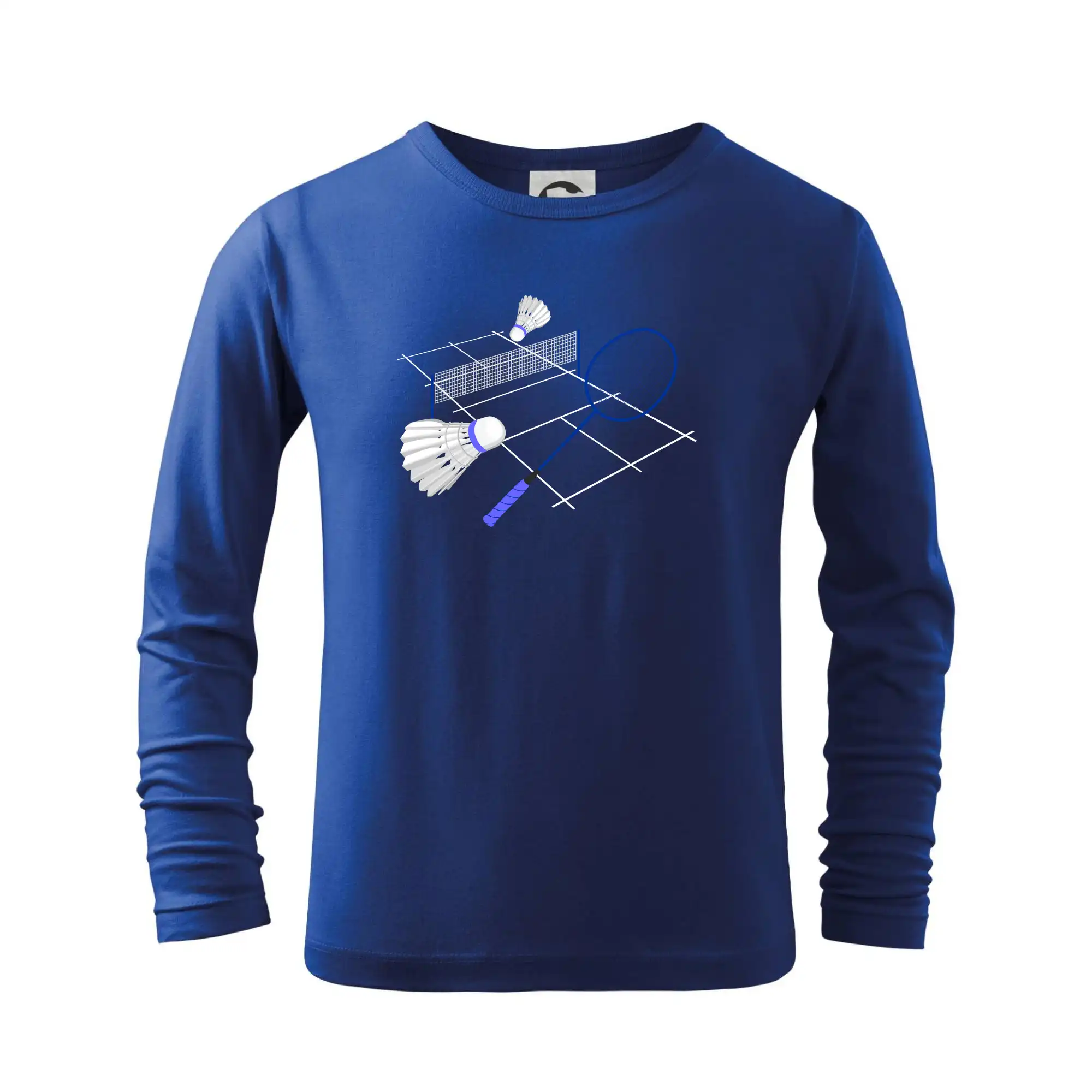 Tričká na bedminton - Bedminton - ihrisko - Tričko detské Long Sleeve