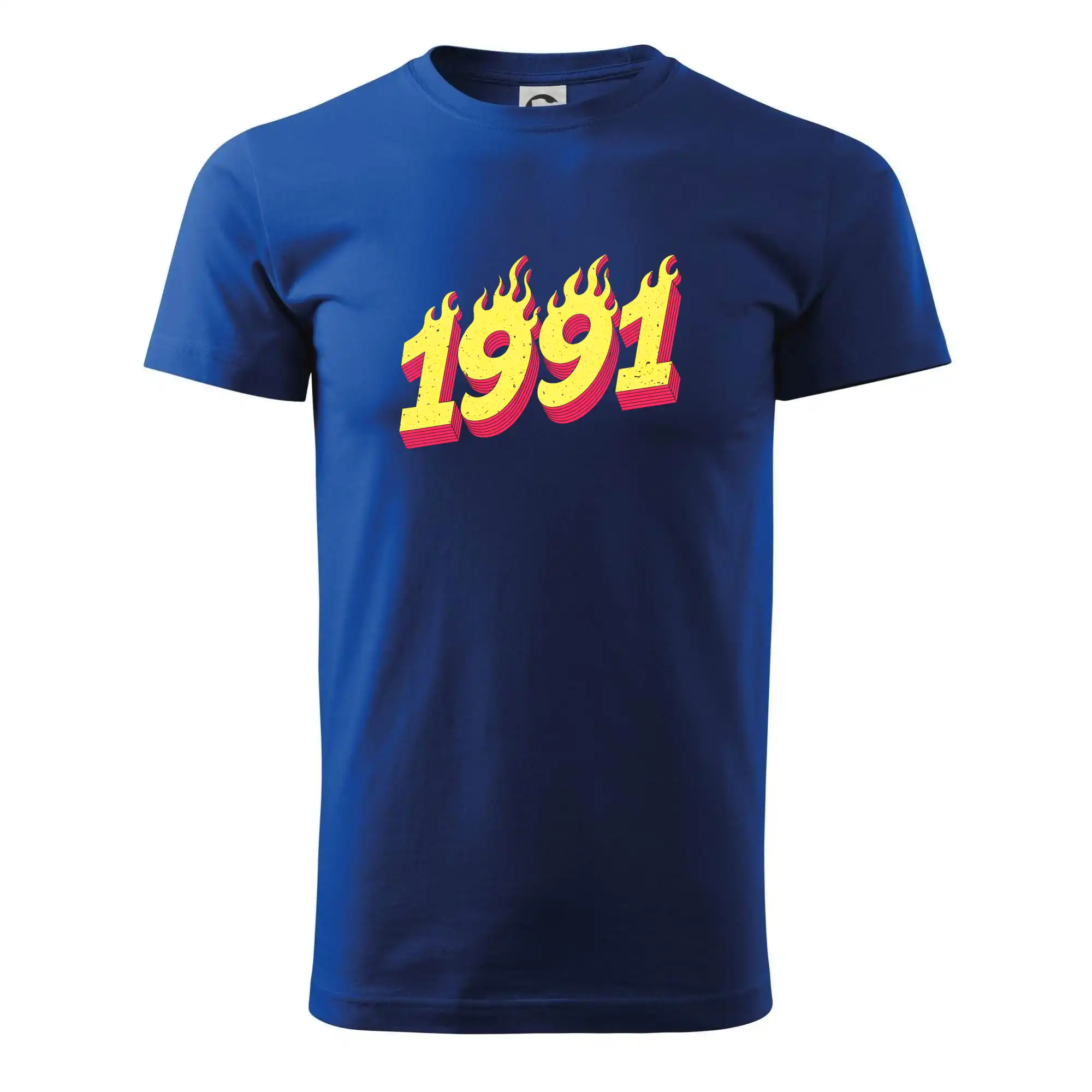 Trička s ročníkom 1991 - Narodeniny v ohni 1991 - Klasické pánske tričko vyššej gramáže