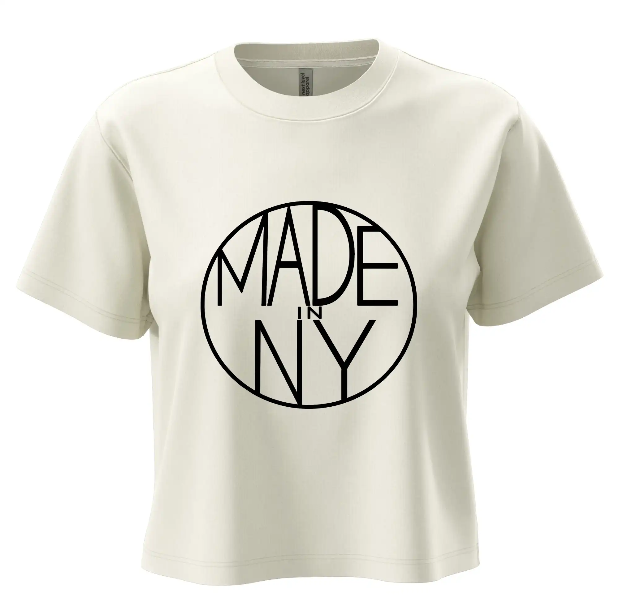Tričká USA - Made in NY - Boxy cropped tričko OVERSIZE