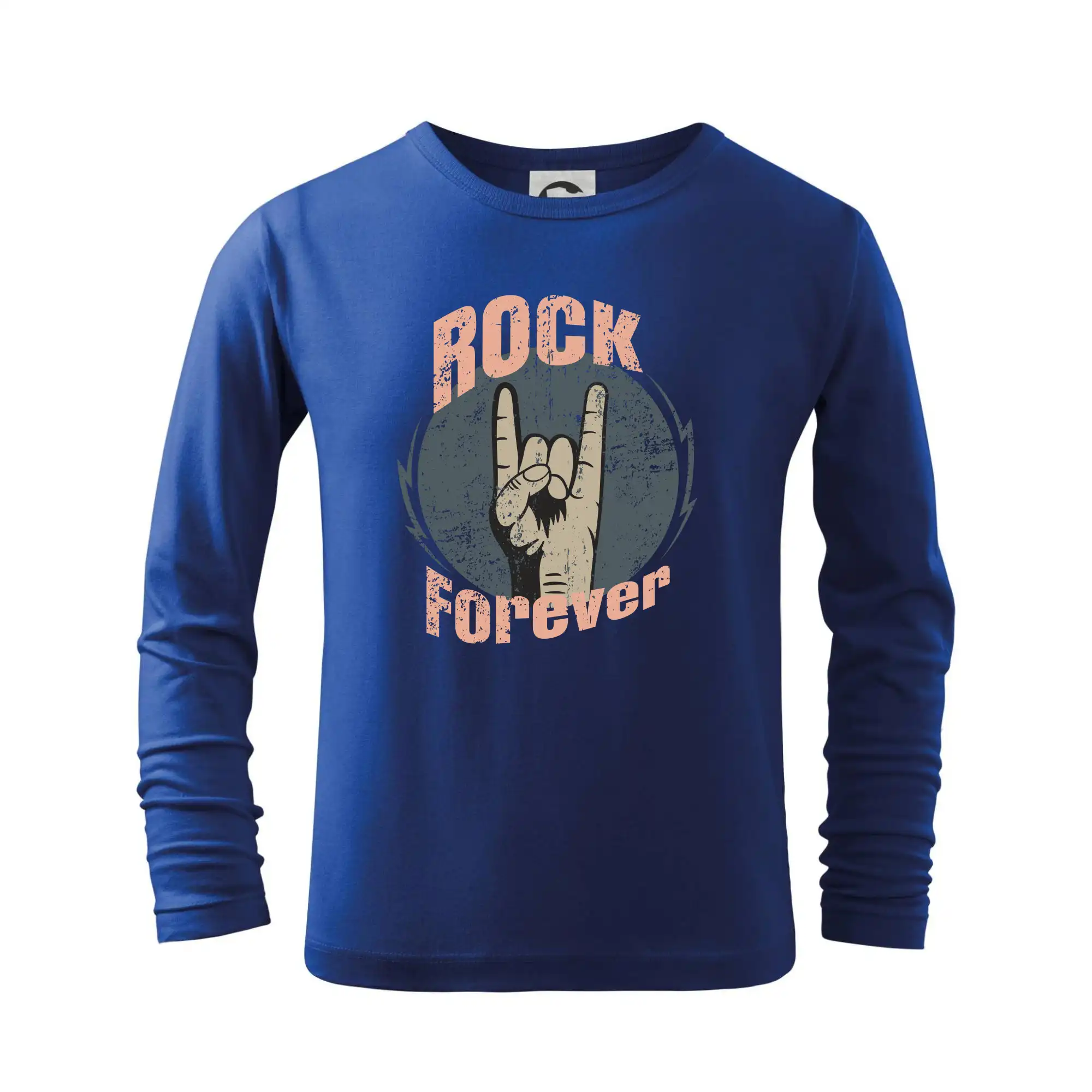 Rock forever ruka - Tričko detské Long Sleeve