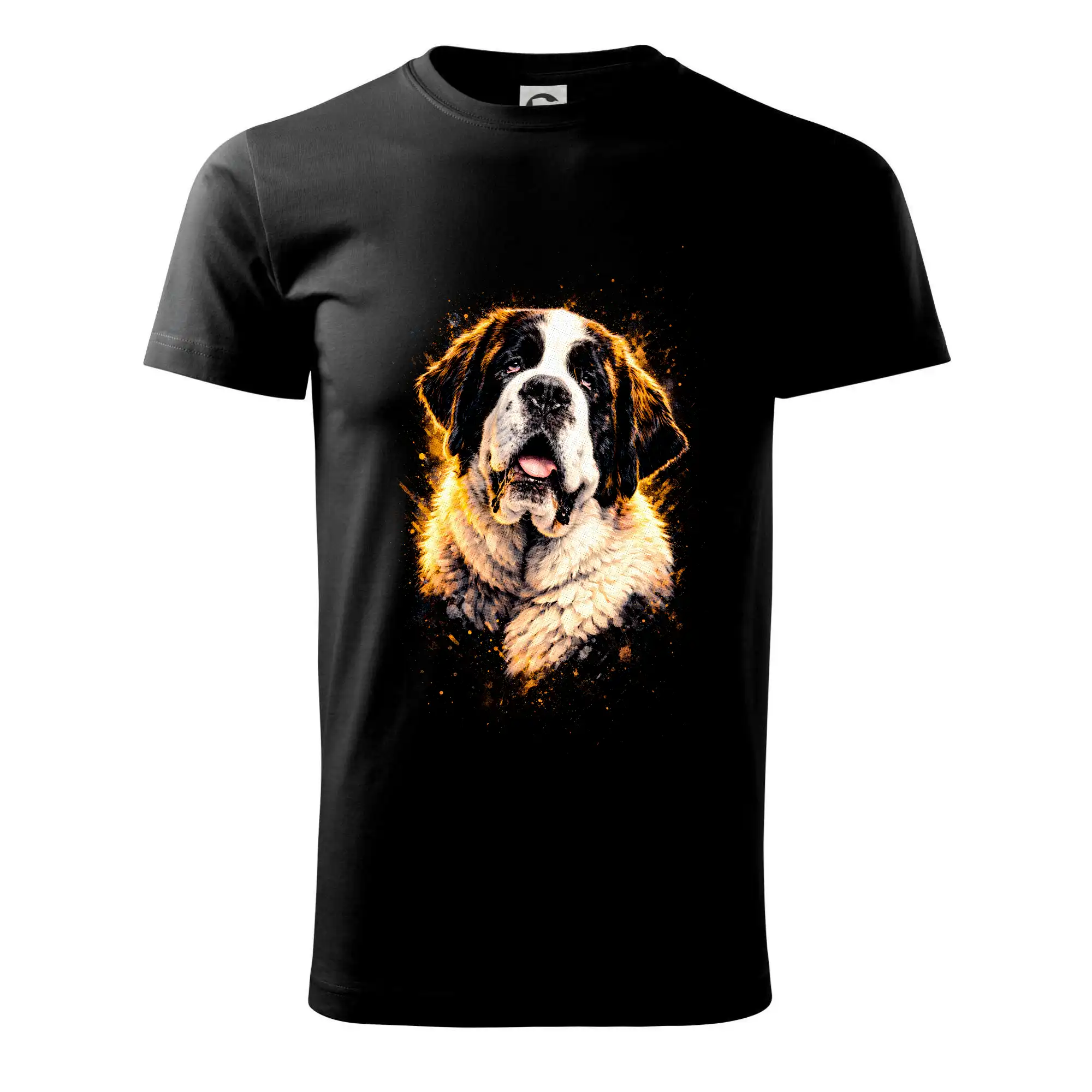 Ostatné psie plemená - Obrázok poltón Bernardín Hlava - Pánske tričko nižšej gramáže