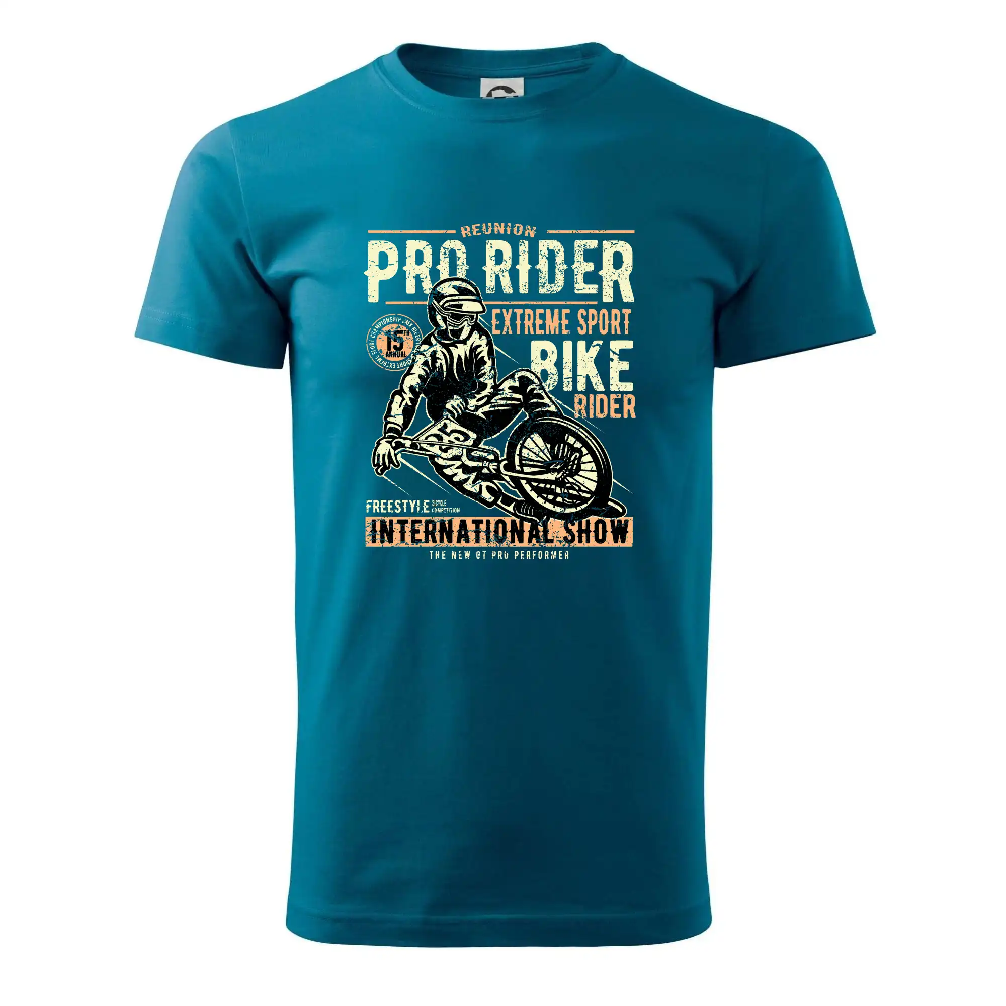 Tričko ako darček pre cyklistu - Pro Rider - Pánske tričko nižšej gramáže