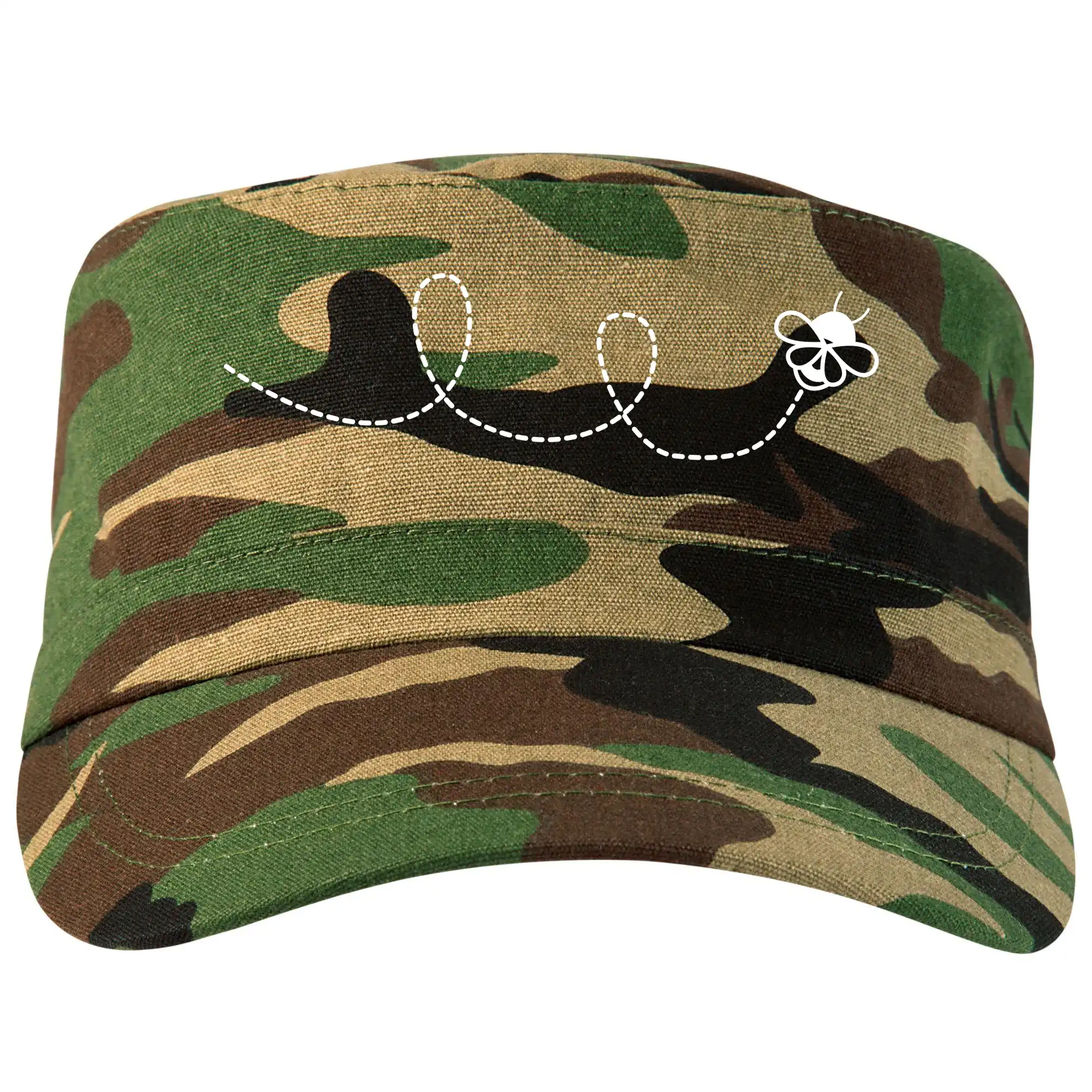 Dráha letu včely - slučka - Šiltovka CAMO