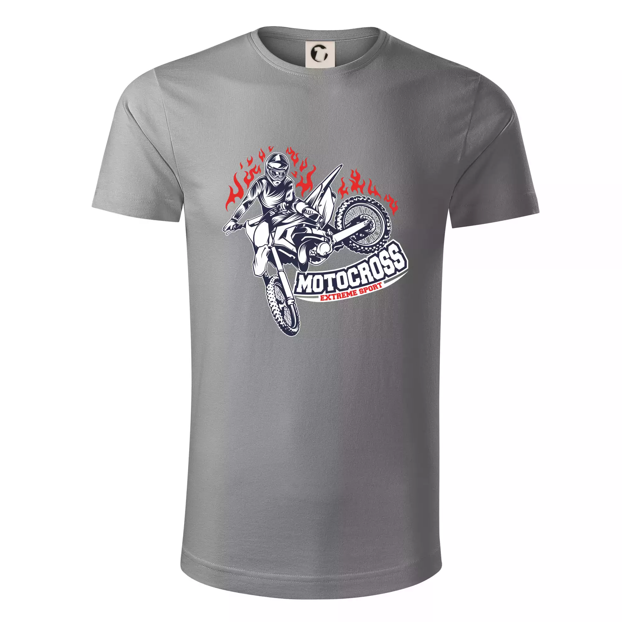 Motocross extreme sport fire