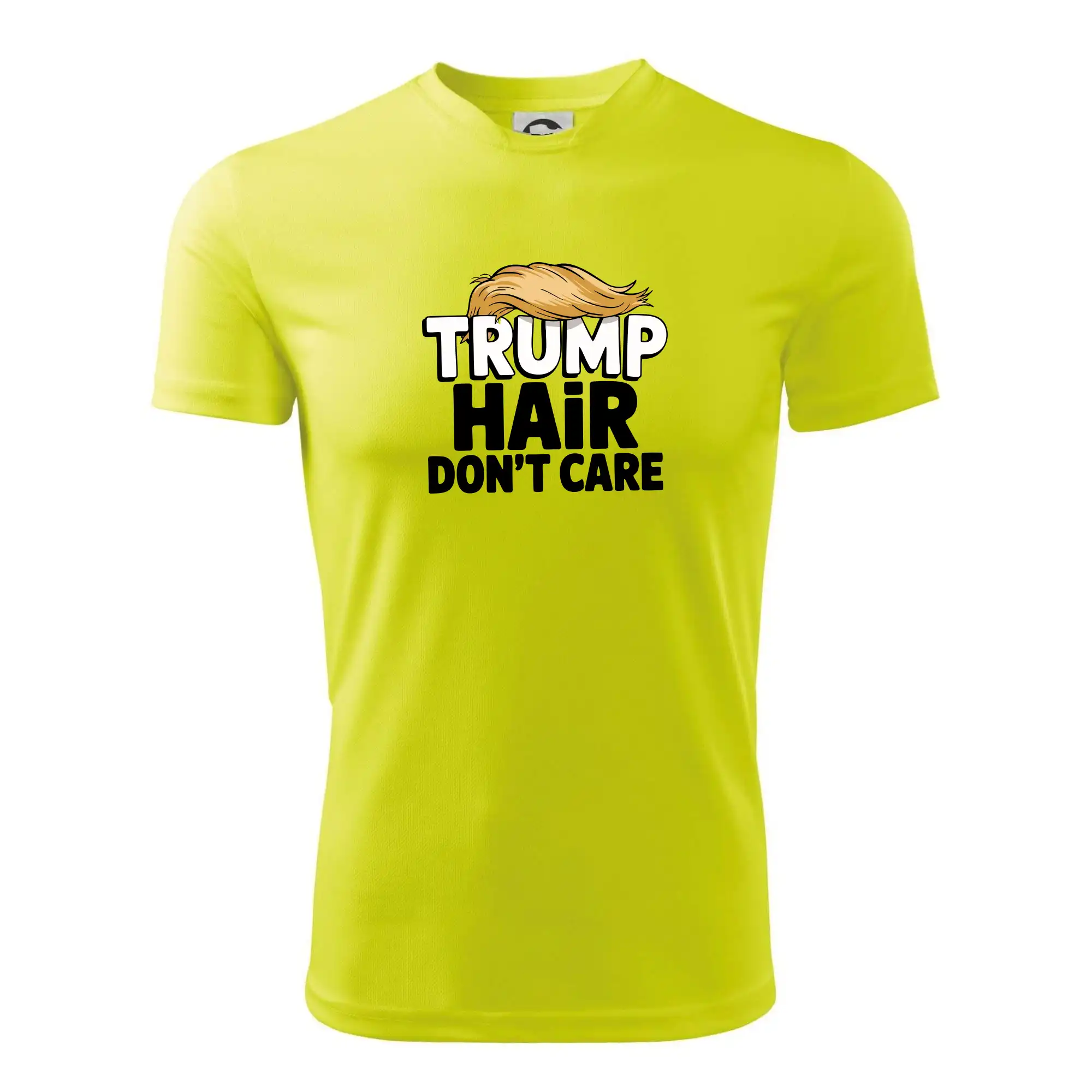 Trump hair dont care