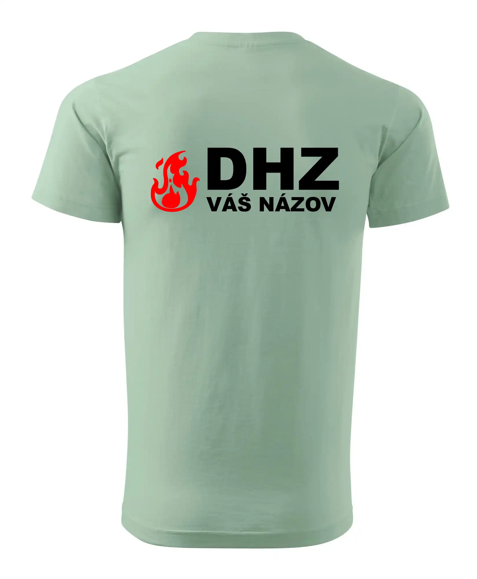 DHZ (oheň, firesport, názov sboru - vlastný nápis)