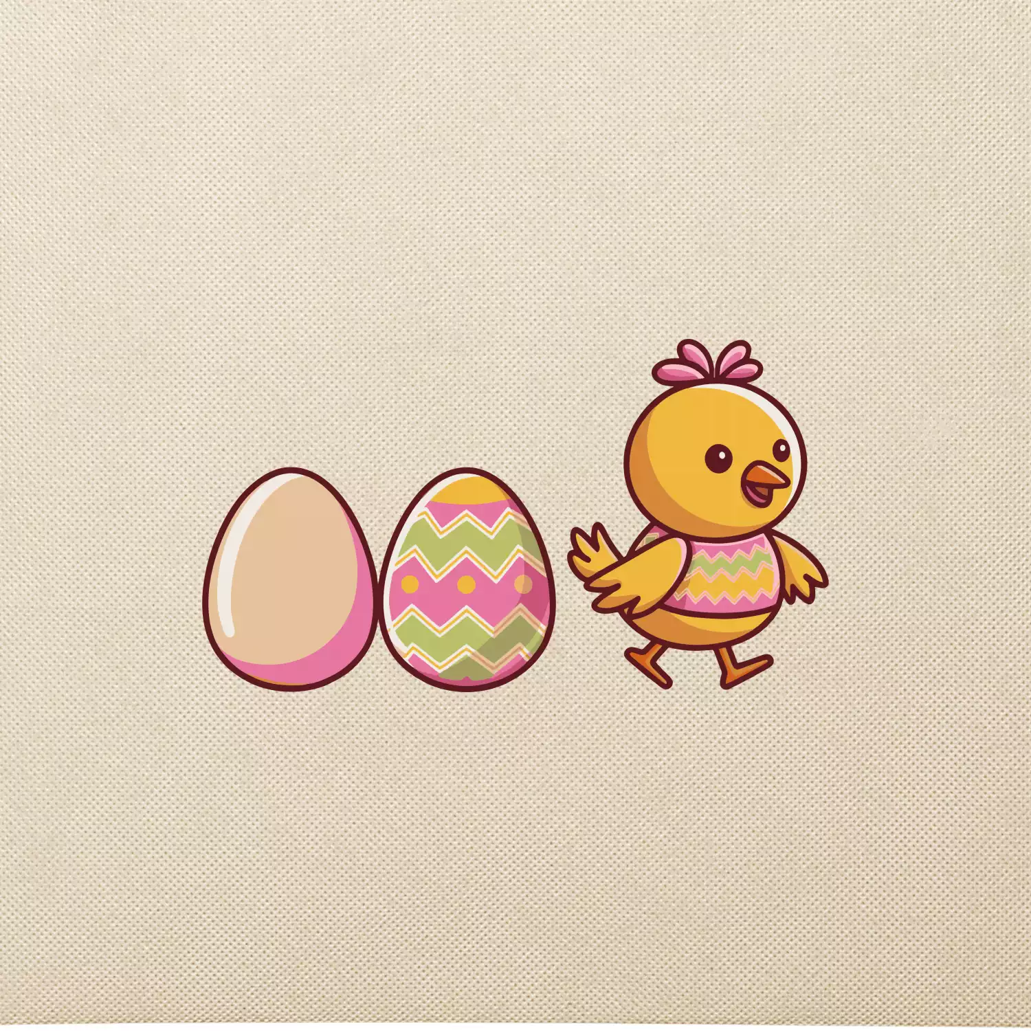 Evoluce vajíčka - velikonoce - kuře